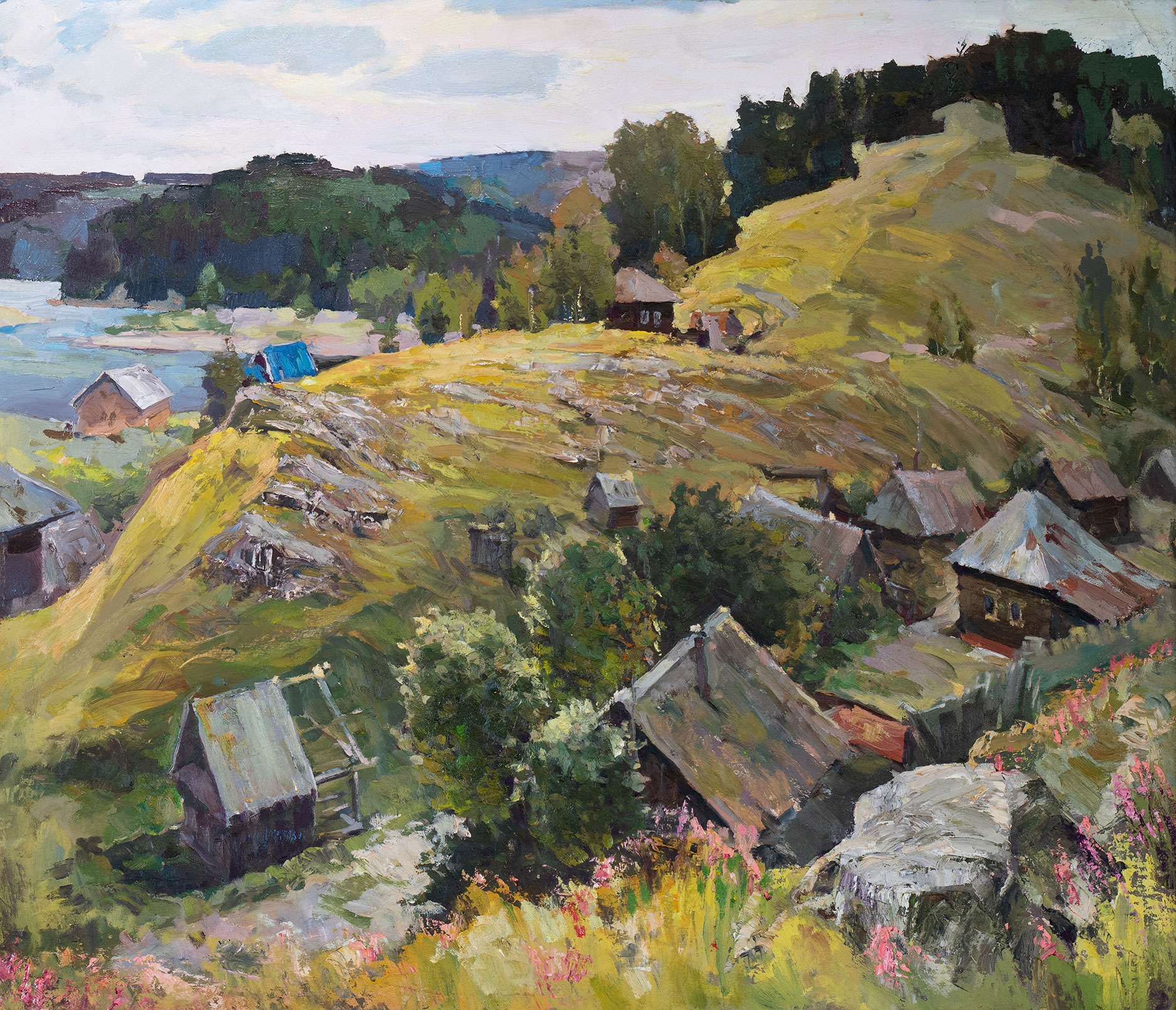 August - 1, Sergey Kostylev, Buy the painting Oil