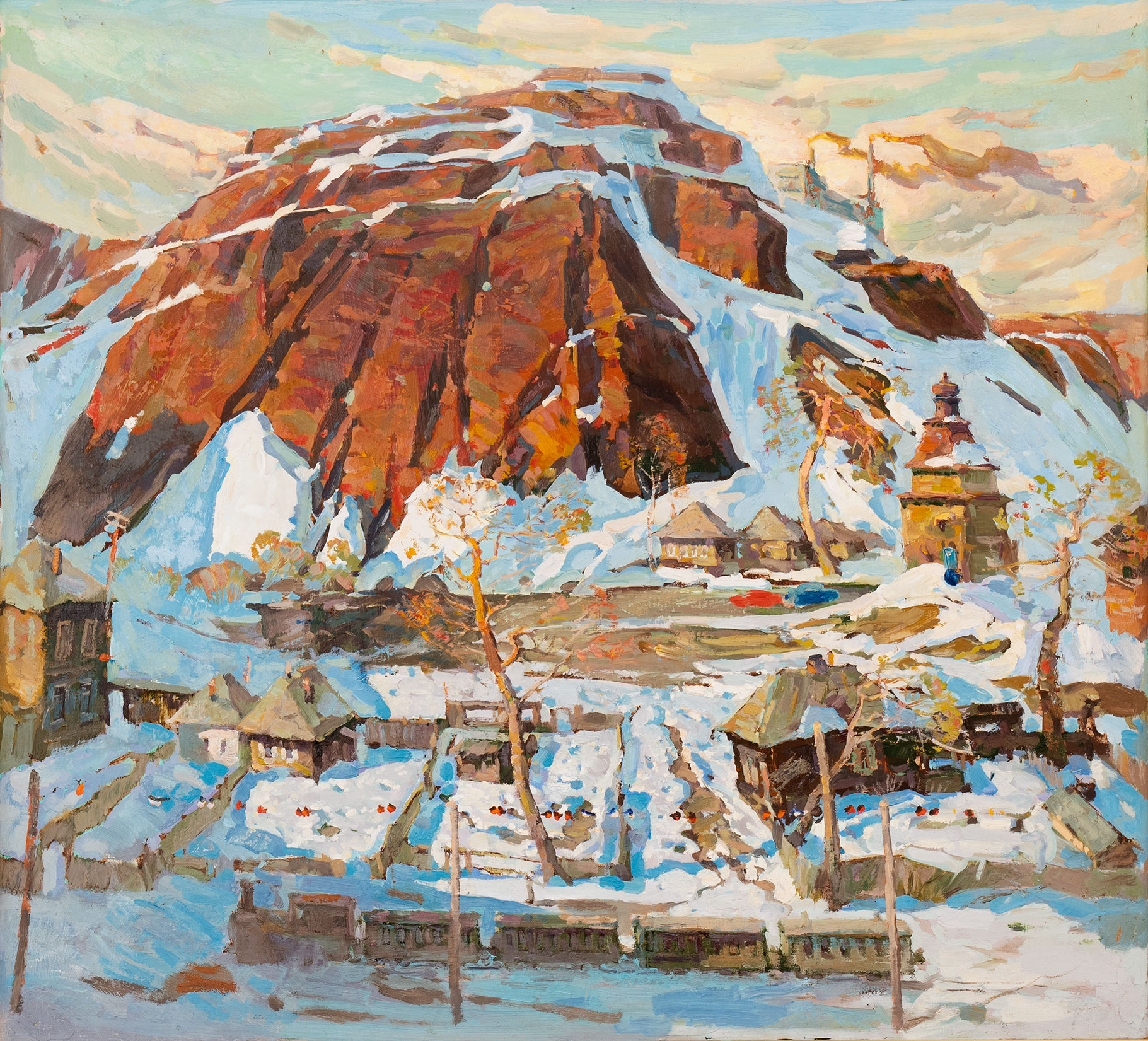 Spring on a Pit - 1, Sergey Kostylev, Buy the painting Oil