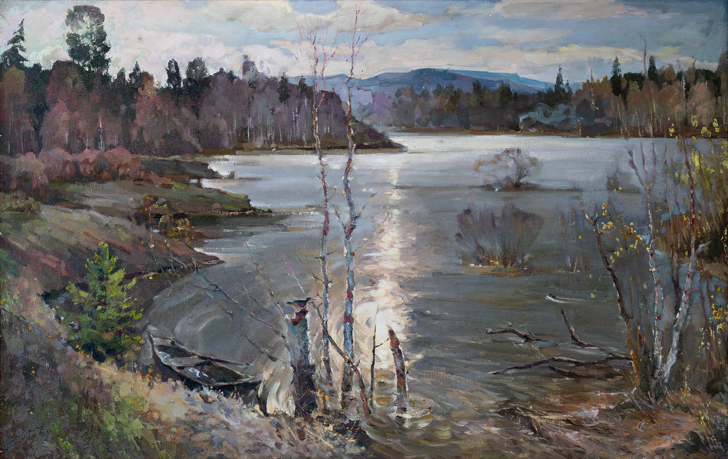 Spring Creek - 1, Sergey Kostylev, Buy the painting Oil