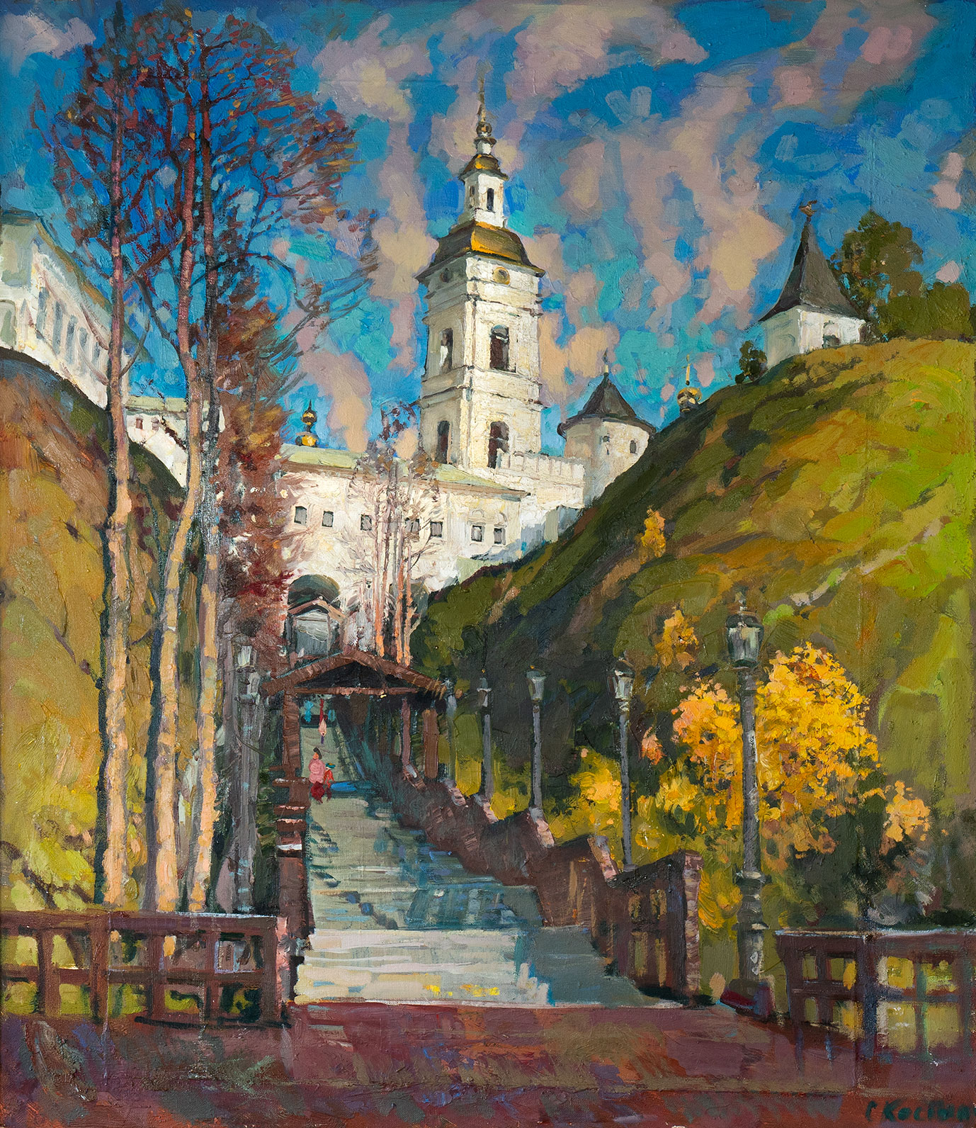 Tobolskiye Gates - 1, Sergey Kostylev, Buy the painting Oil