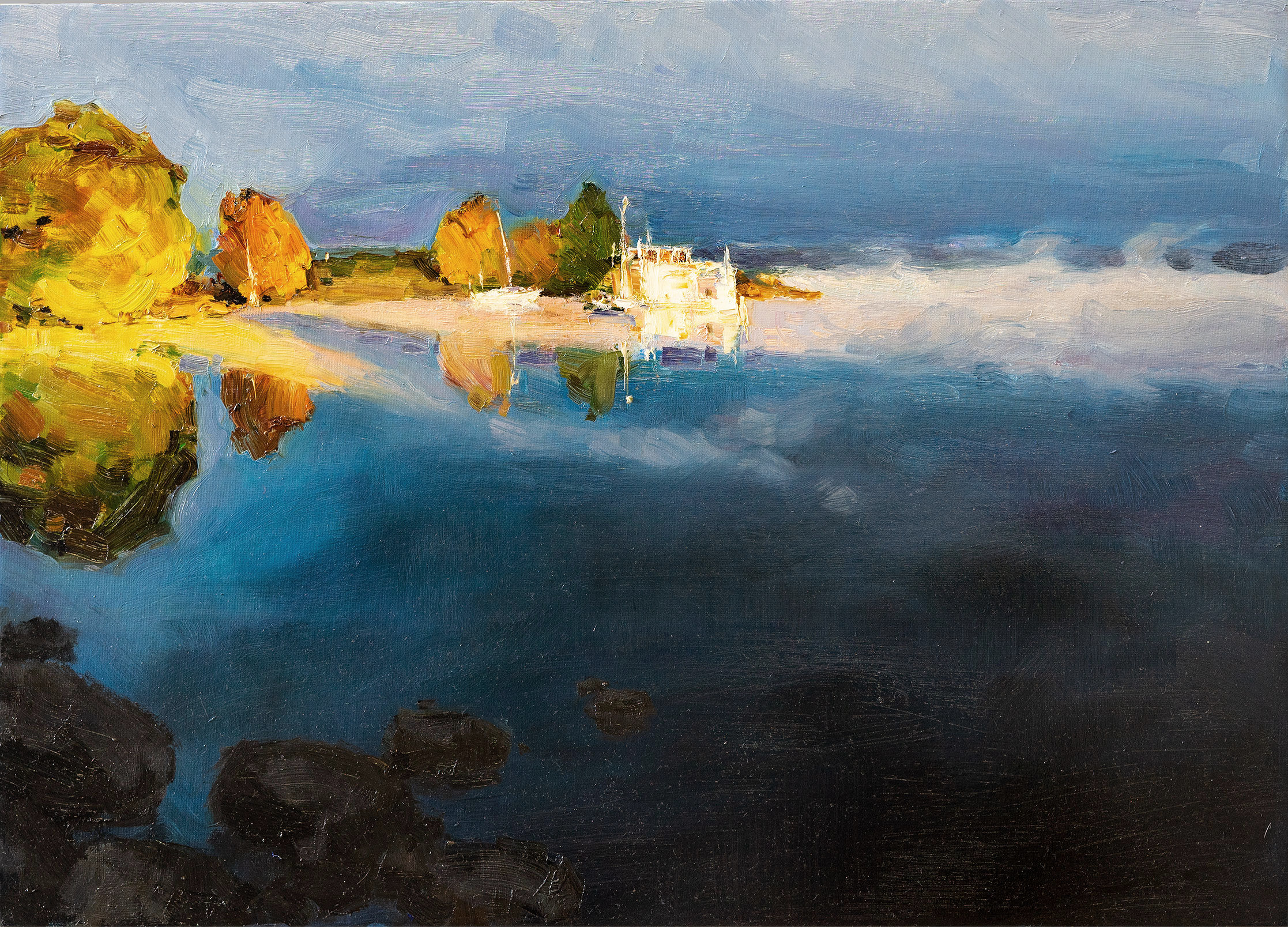 Sunrise on Shartash - 1, Sergei Prokhorov, Buy the painting Oil