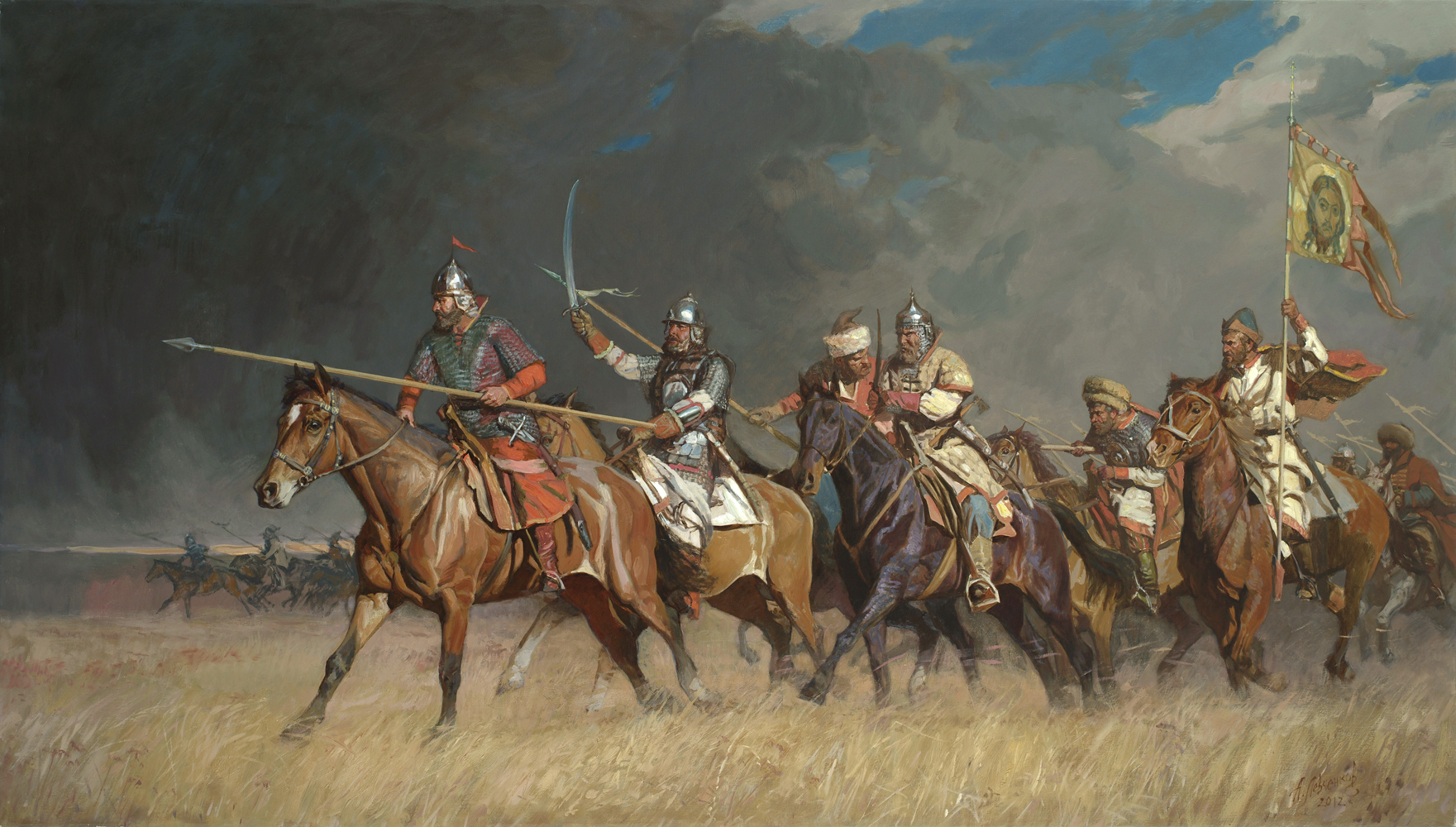 Earthen Militia - 1, Alexander Levchenkov, Buy the painting Oil