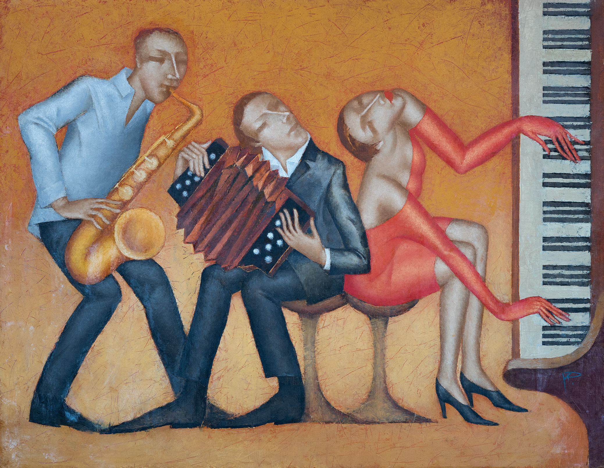 Jazz - 1, Nikolai Reznichenko, Buy the painting Oil