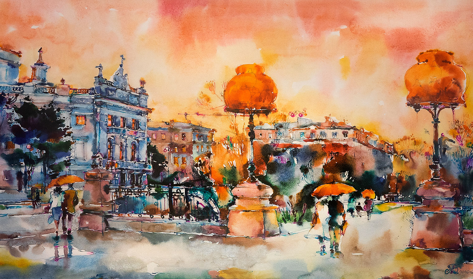 Before the Premiere  - 1, Andrey Bichurin, Buy the painting Watercolor