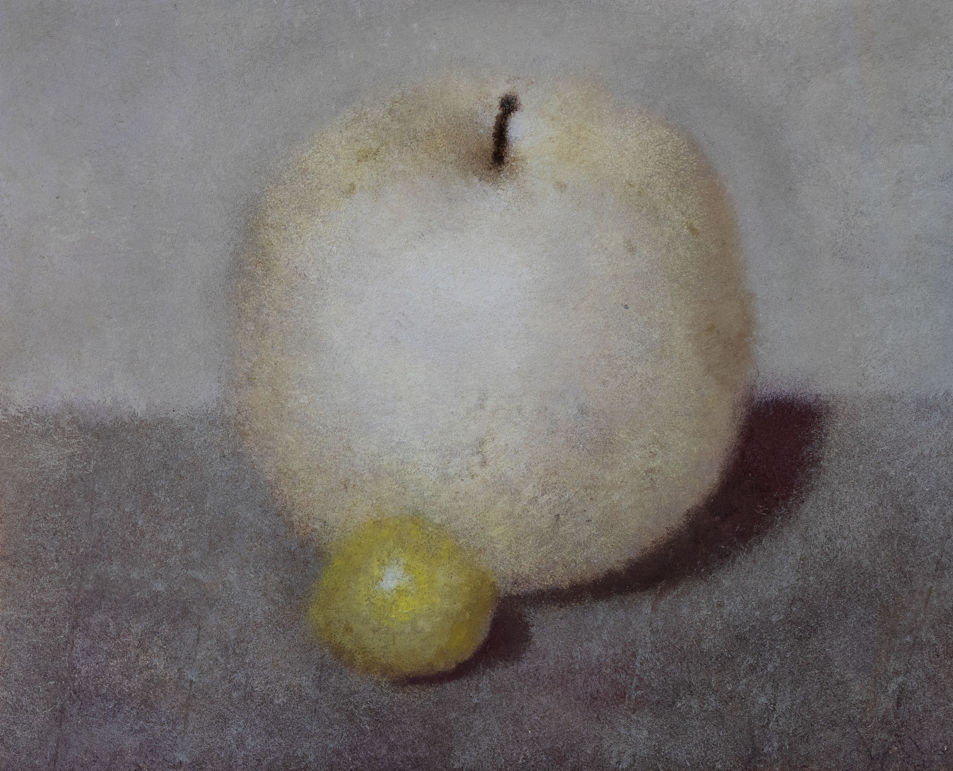 Apple and Lemon, Yuri Pervushin, Buy the painting Author's technique