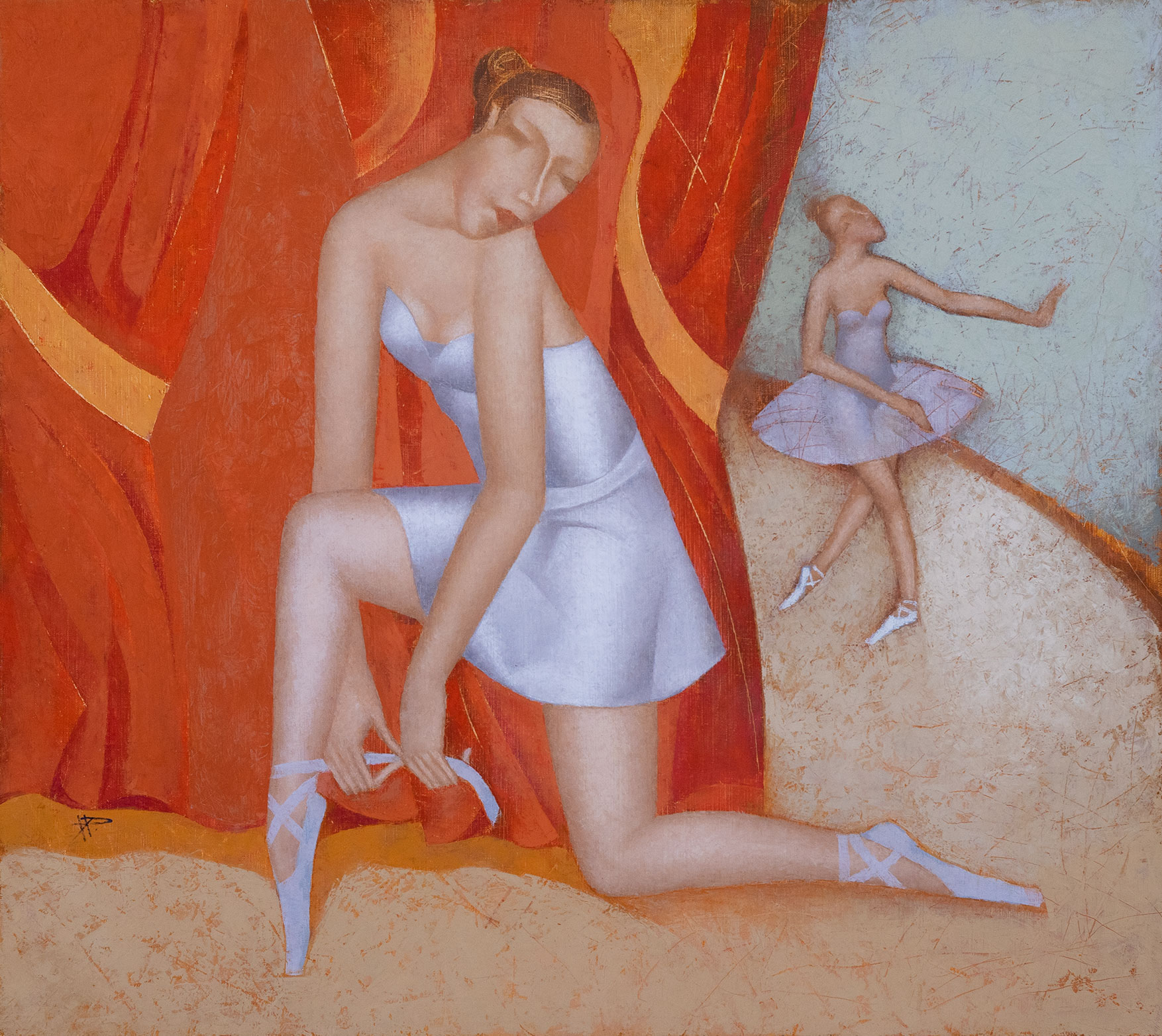 Ballet - 1, Nikolai Reznichenko, Buy the painting Oil