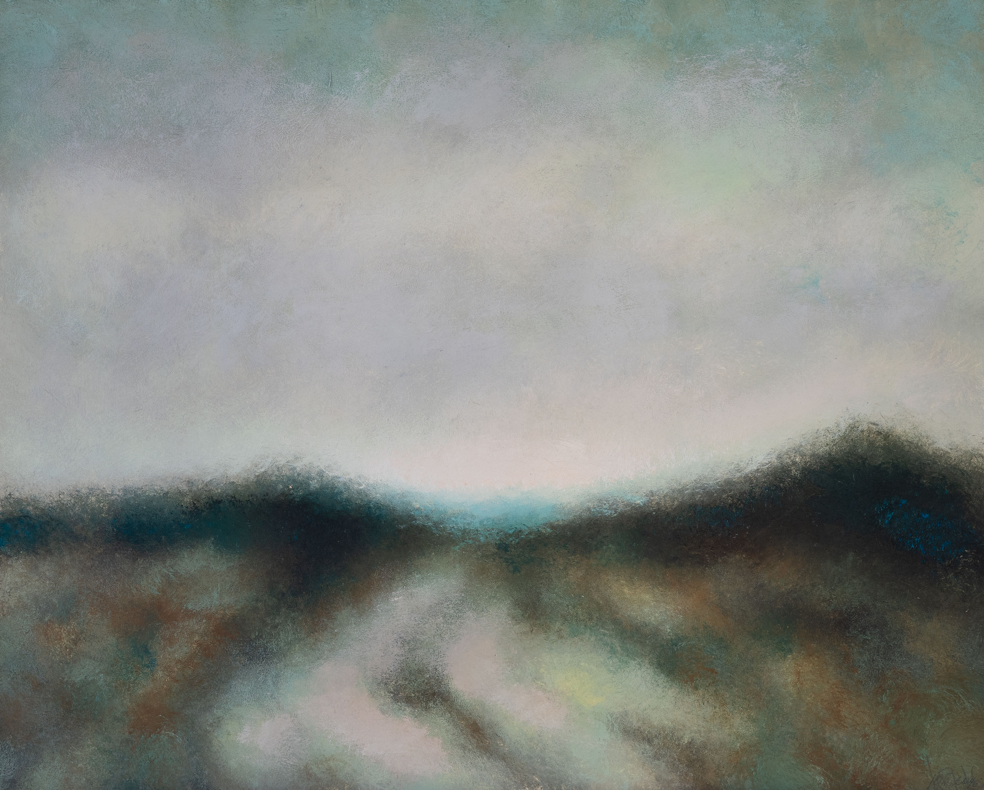 Landscape. Composition No. 1 - 1, Yuri Pervushin, Buy the painting Author's technique