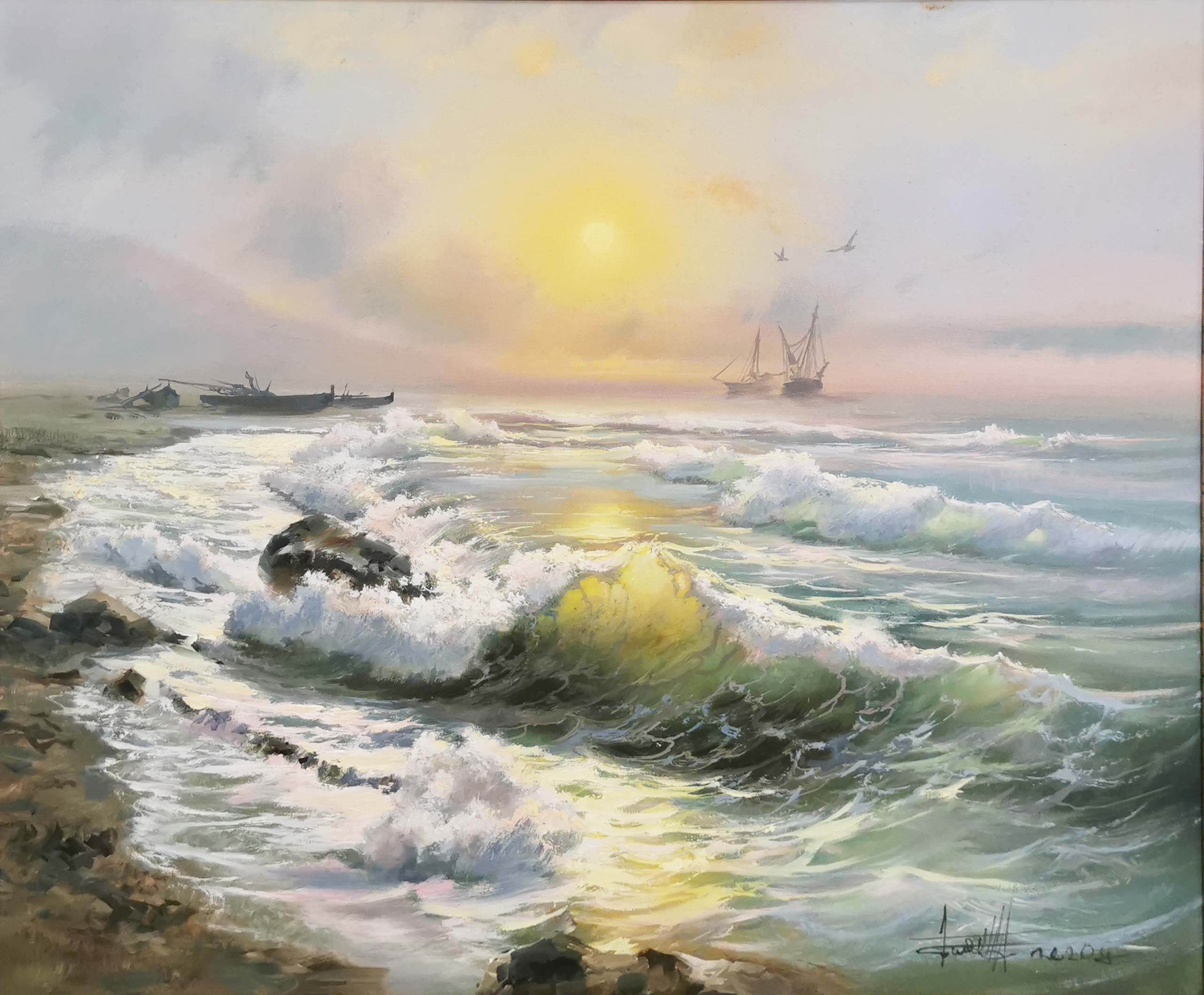 Surf - 1, Dmitry Balakhonov, Buy the painting Oil