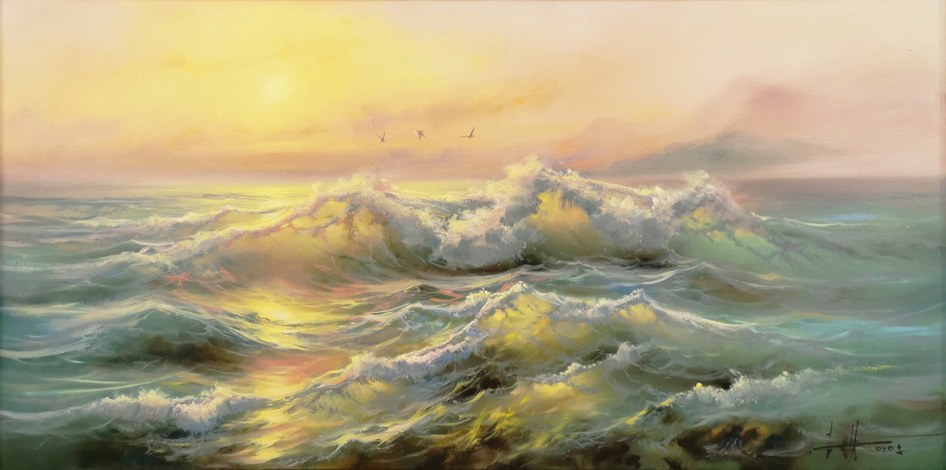 Sea - 1, Dmitry Balakhonov, Buy the painting Oil