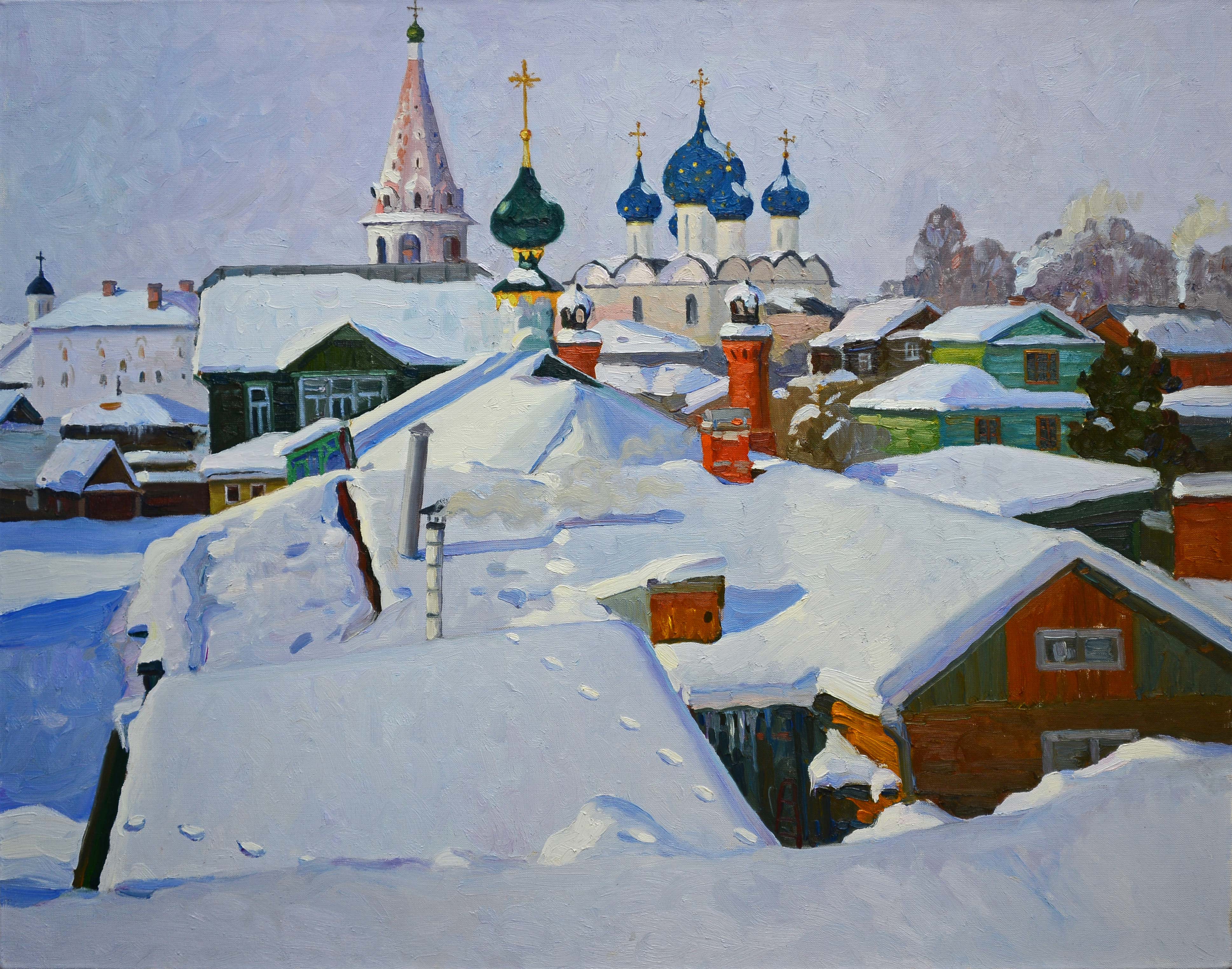 Frost Came Up. Suzdal - 1, Anastasia Nesterova, Buy the painting Oil