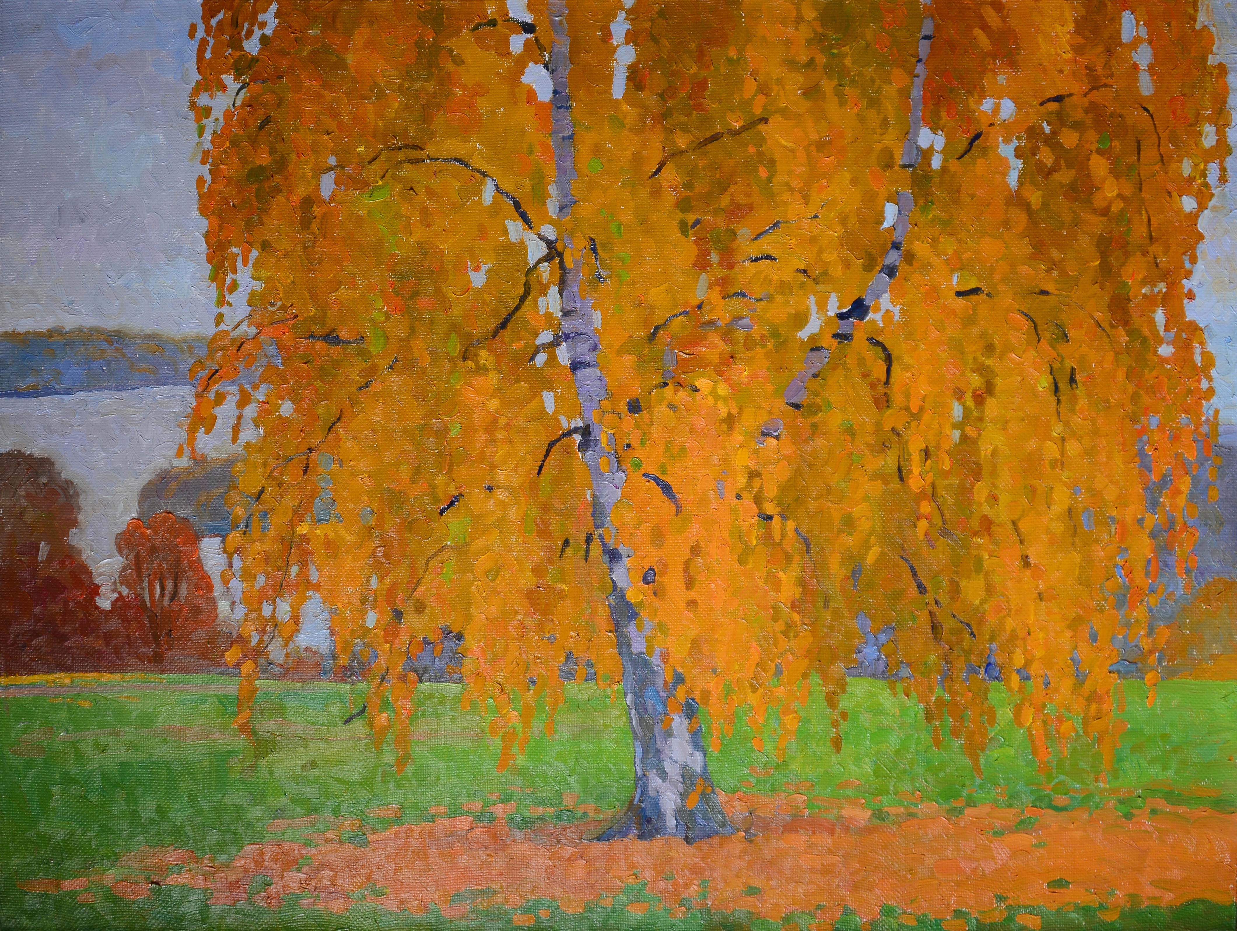Autumn in Kolomenskoye - 1, Anastasia Nesterova, Buy the painting Oil