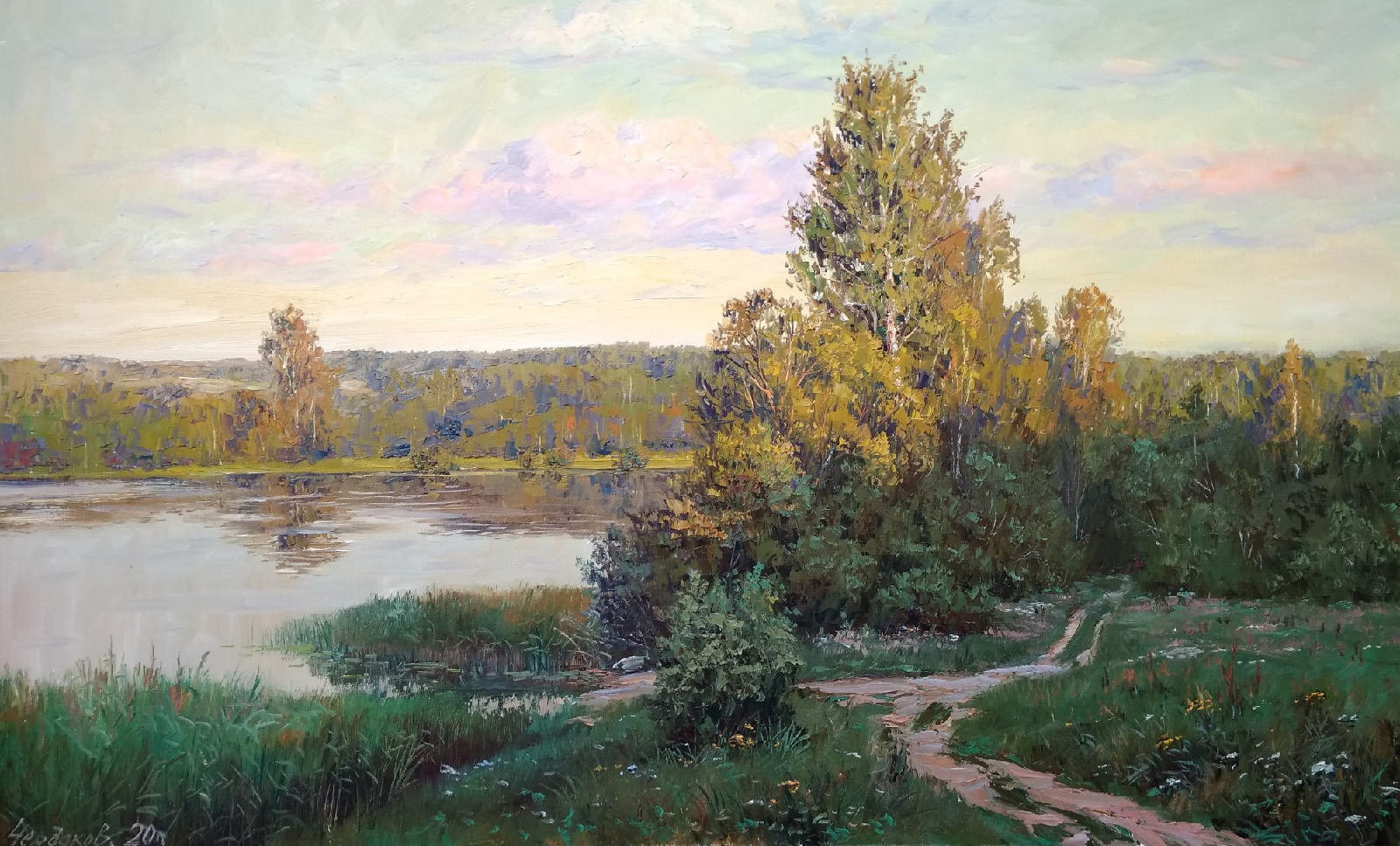 Evening Shadows - 1, Vyacheslav Cherdakov, Buy the painting Oil