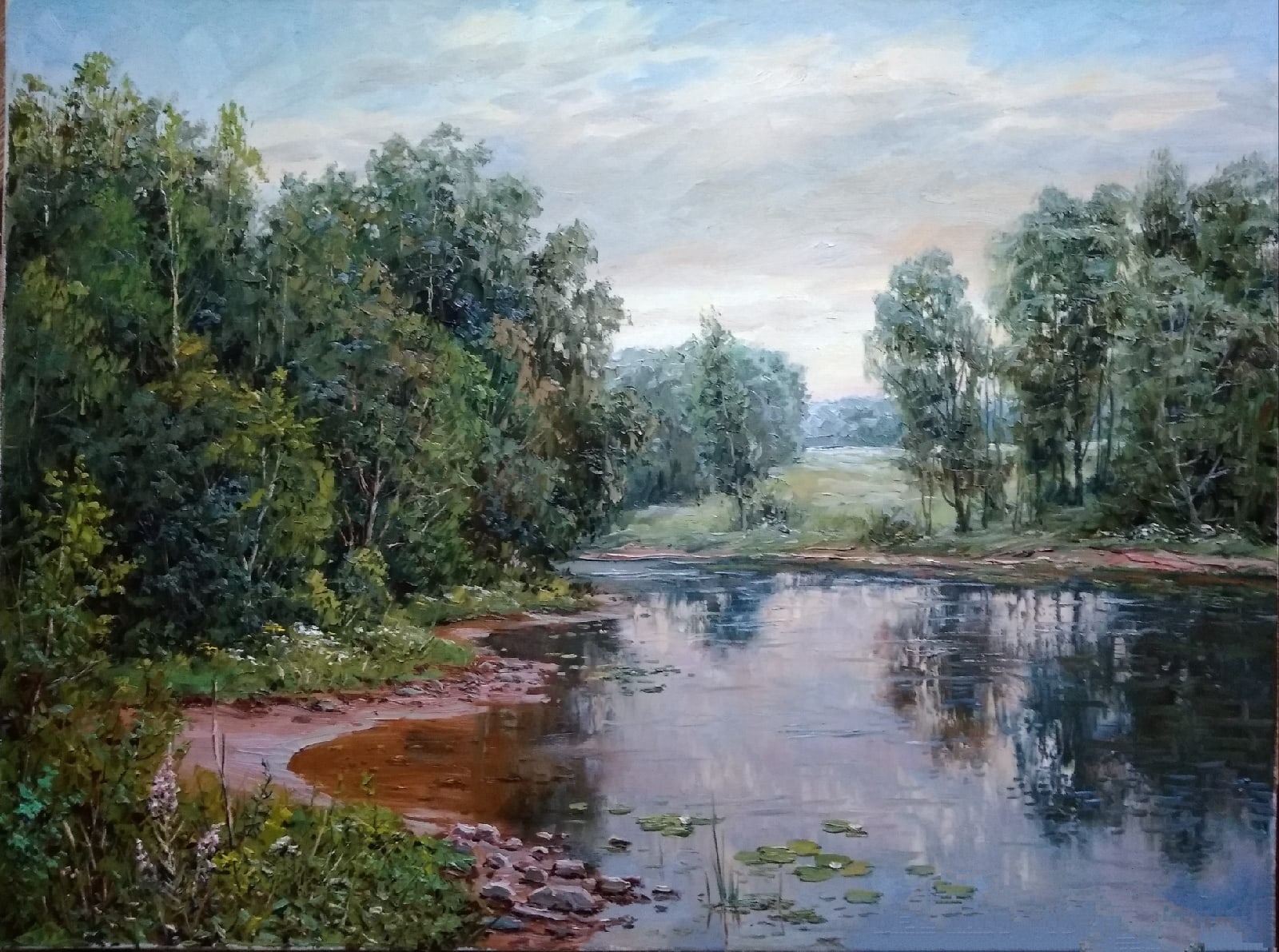  Summer Reflection - 1, Vyacheslav Cherdakov, Buy the painting Oil