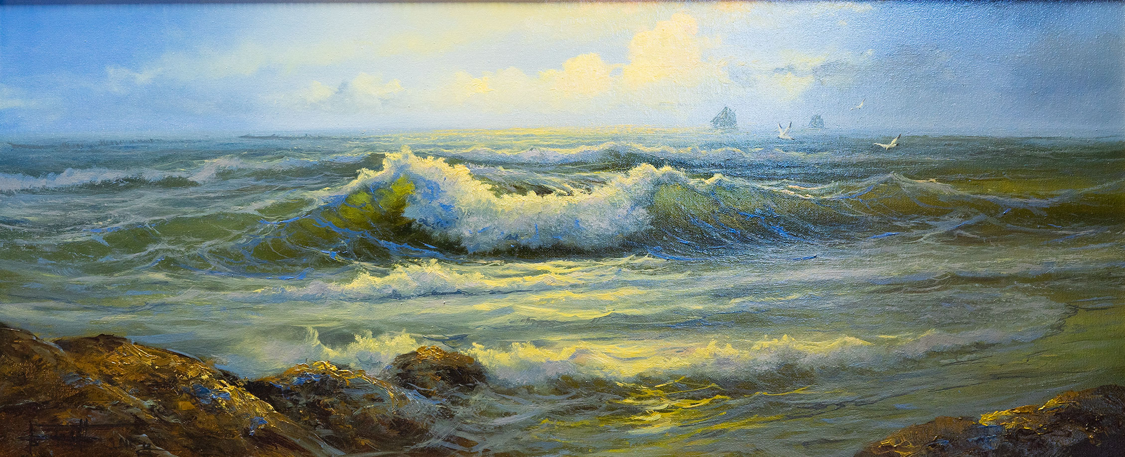 The Surf - 1, Dmitry Balakhonov, Buy the painting Oil
