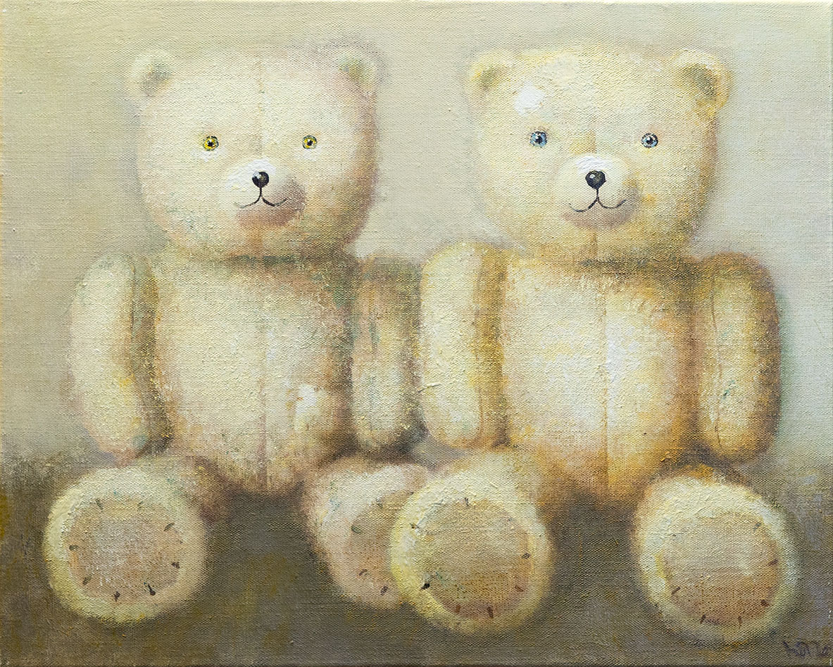 Teddy Bears - 1, Yuri Pervushin, Buy the painting Oil