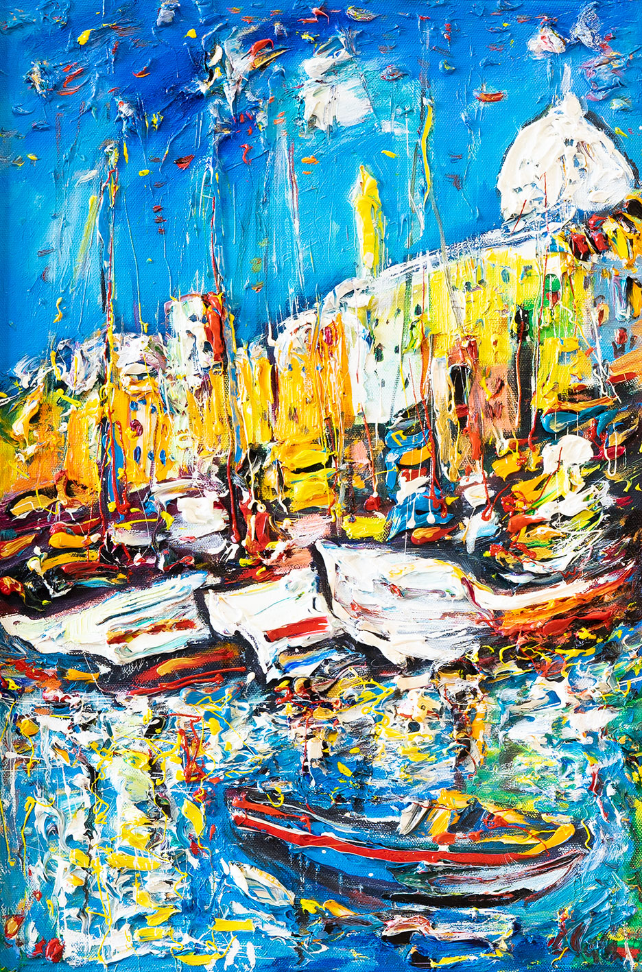 Boats - 1, Andrey Eletskiy , Buy the painting Oil