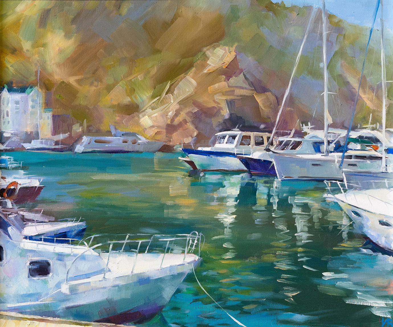 Boats and yachts - 1, , Buy the painting Oil