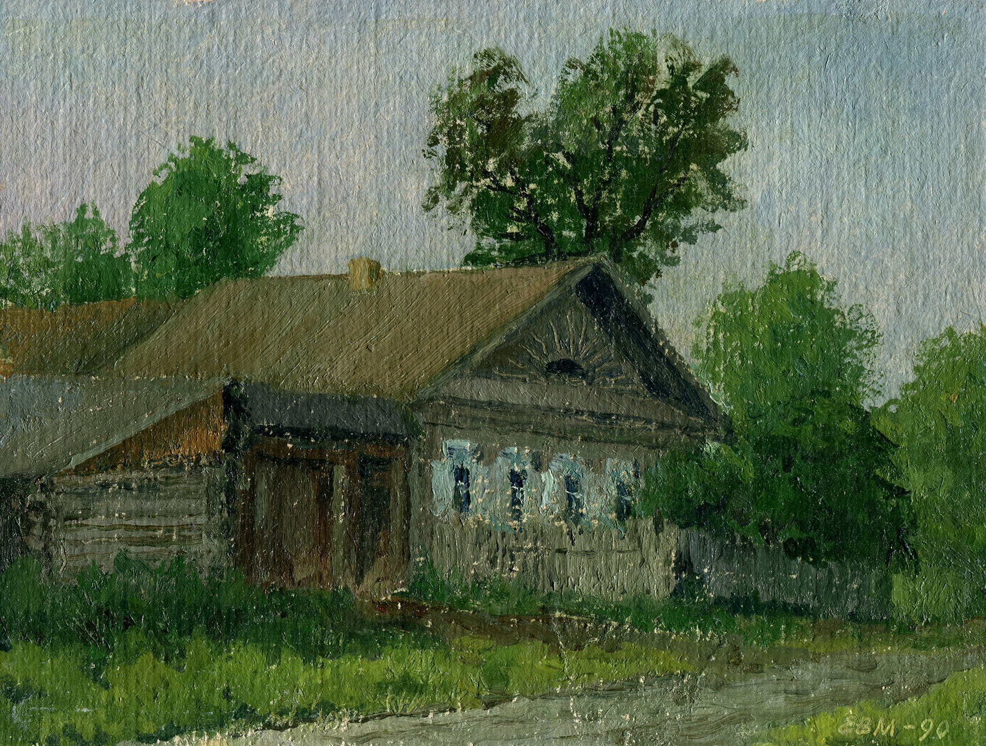 Poldnevaya, Soveskaya Street - 1, Valentin Efremov, Buy the painting Oil