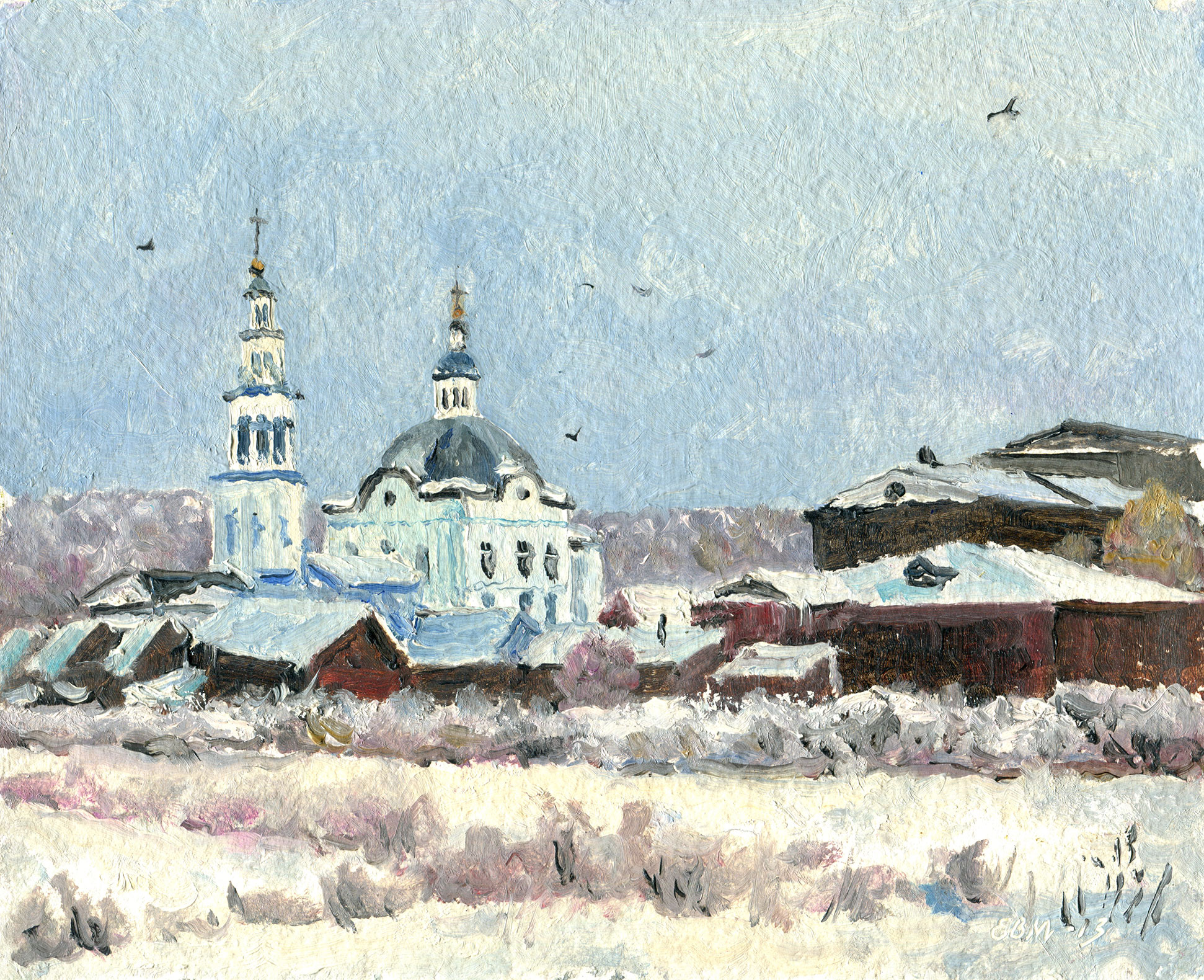 Tobolsk - 1, Valentin Efremov, Buy the painting Oil