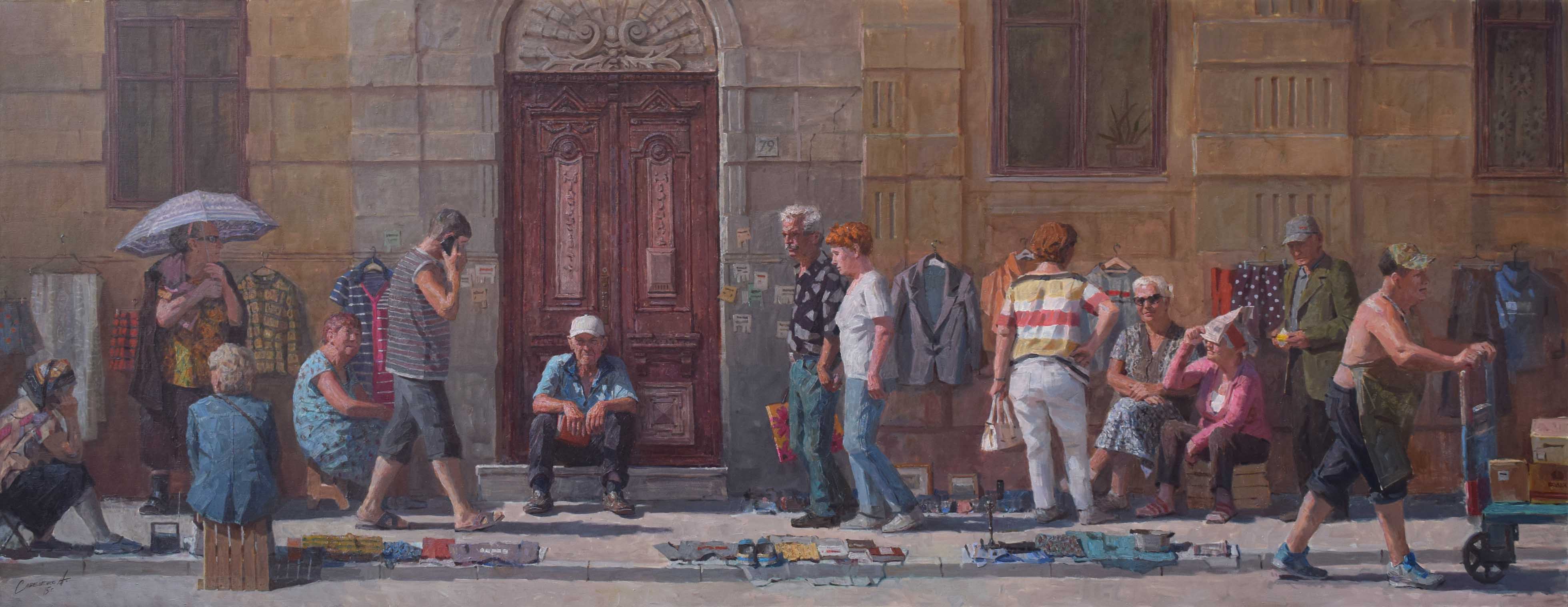 Reflections on People and Things - 1, Alexander Savelenko, Buy the painting Oil