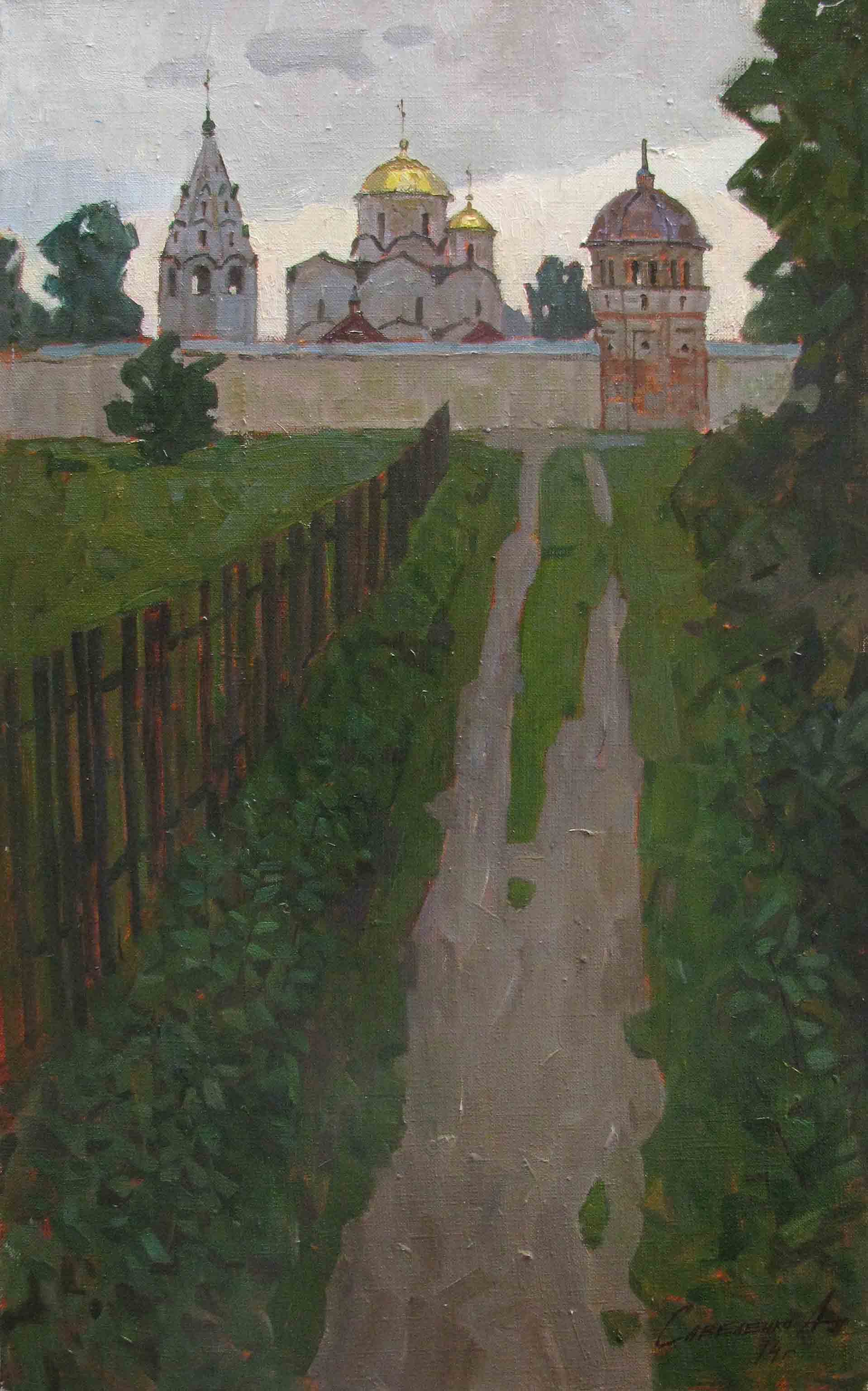 The Road to Church - 1, Alexander Savelenko, Buy the painting Oil