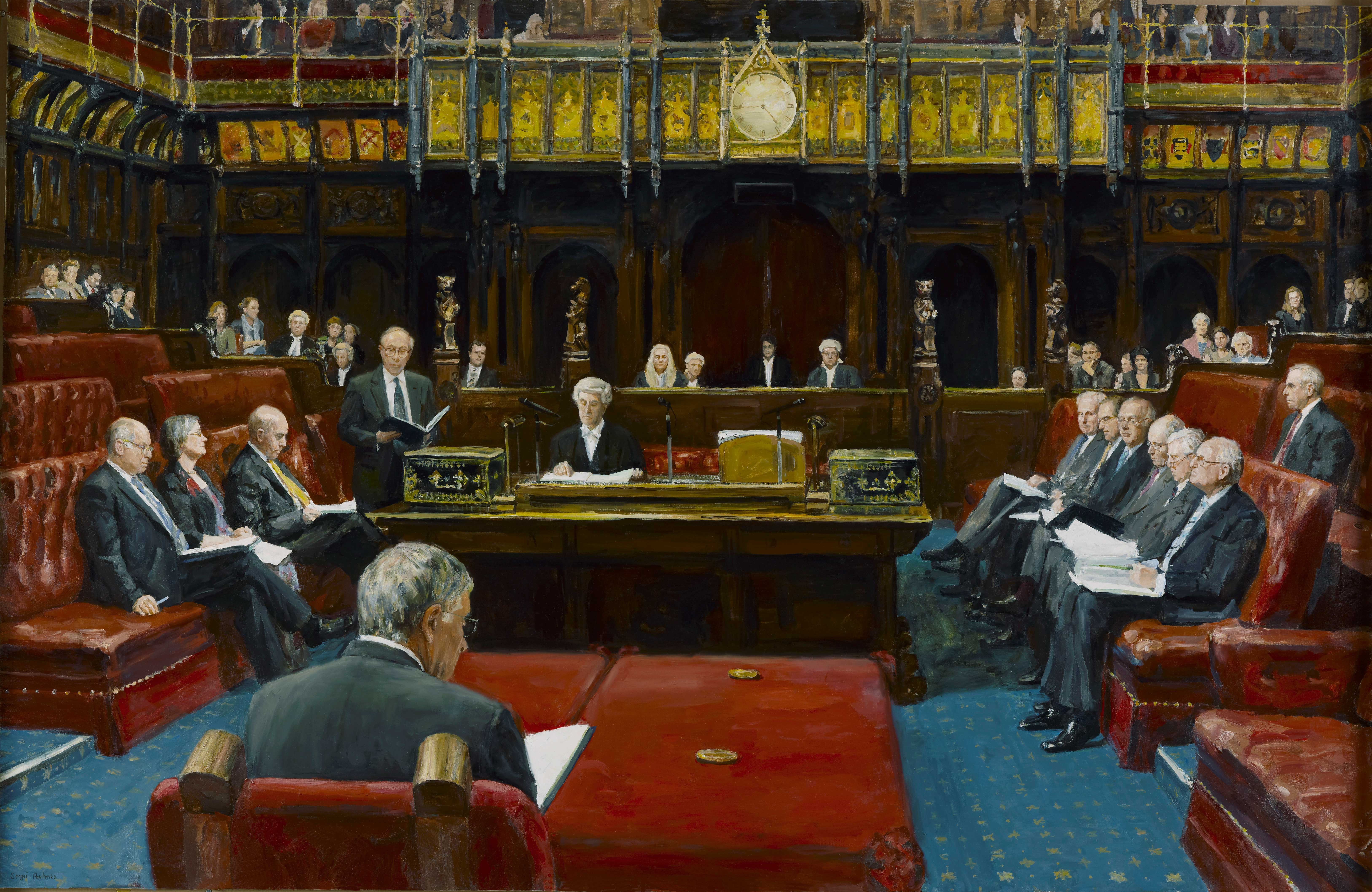 Supreme Court of Great Britain - 1, Sergei Pavlenko, Buy the painting Oil