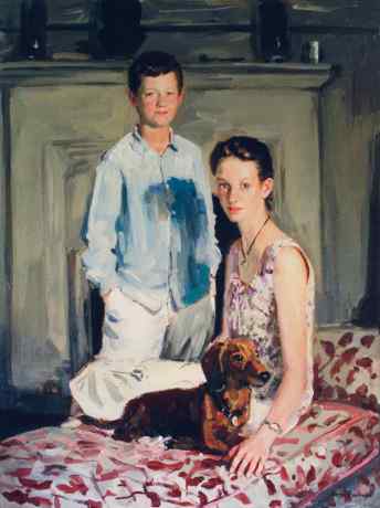 The Portrait of Brother and Sister