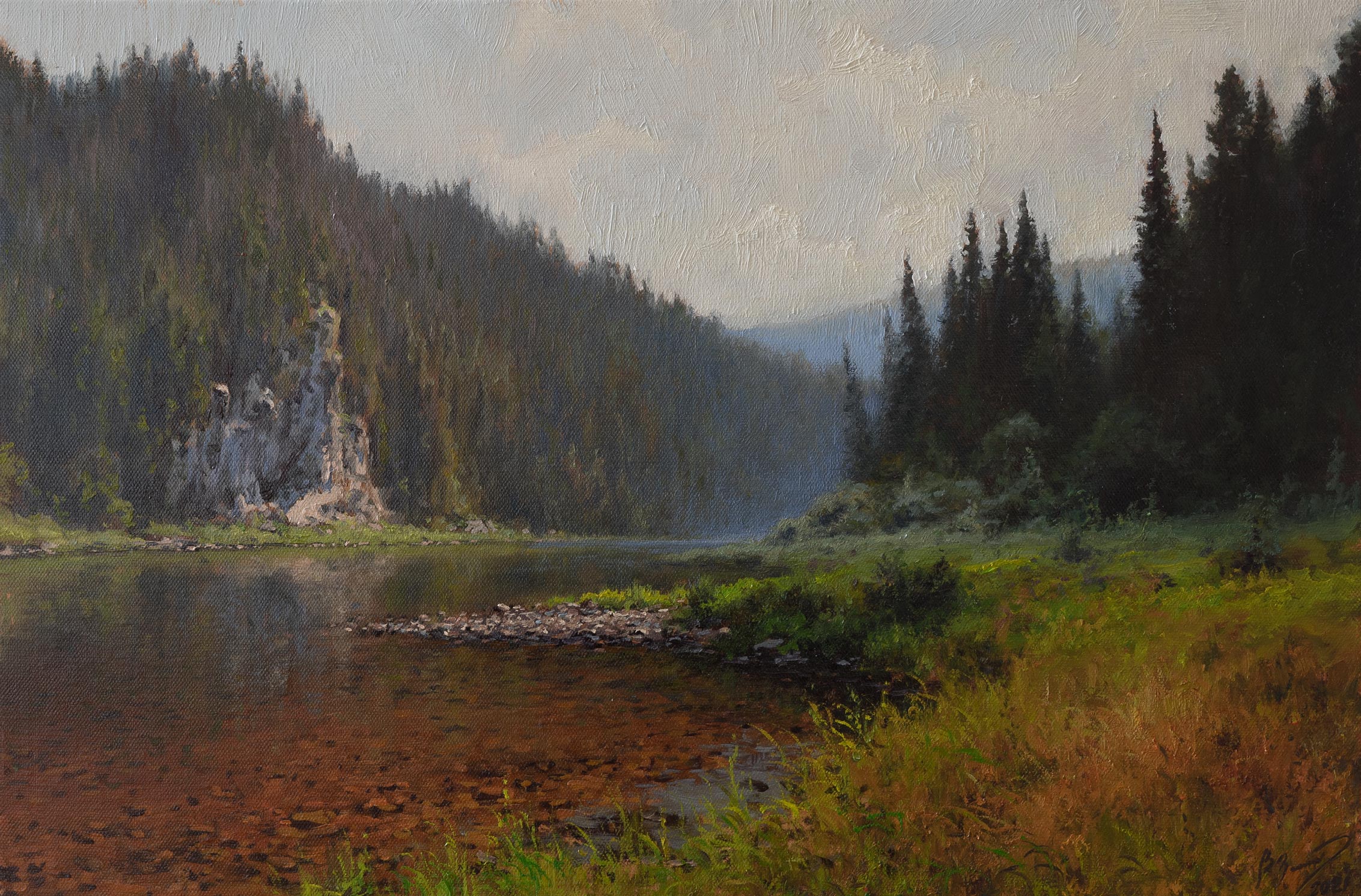 In the Mist of the Sun - 1, Vadim Zainullin, Buy the painting Oil