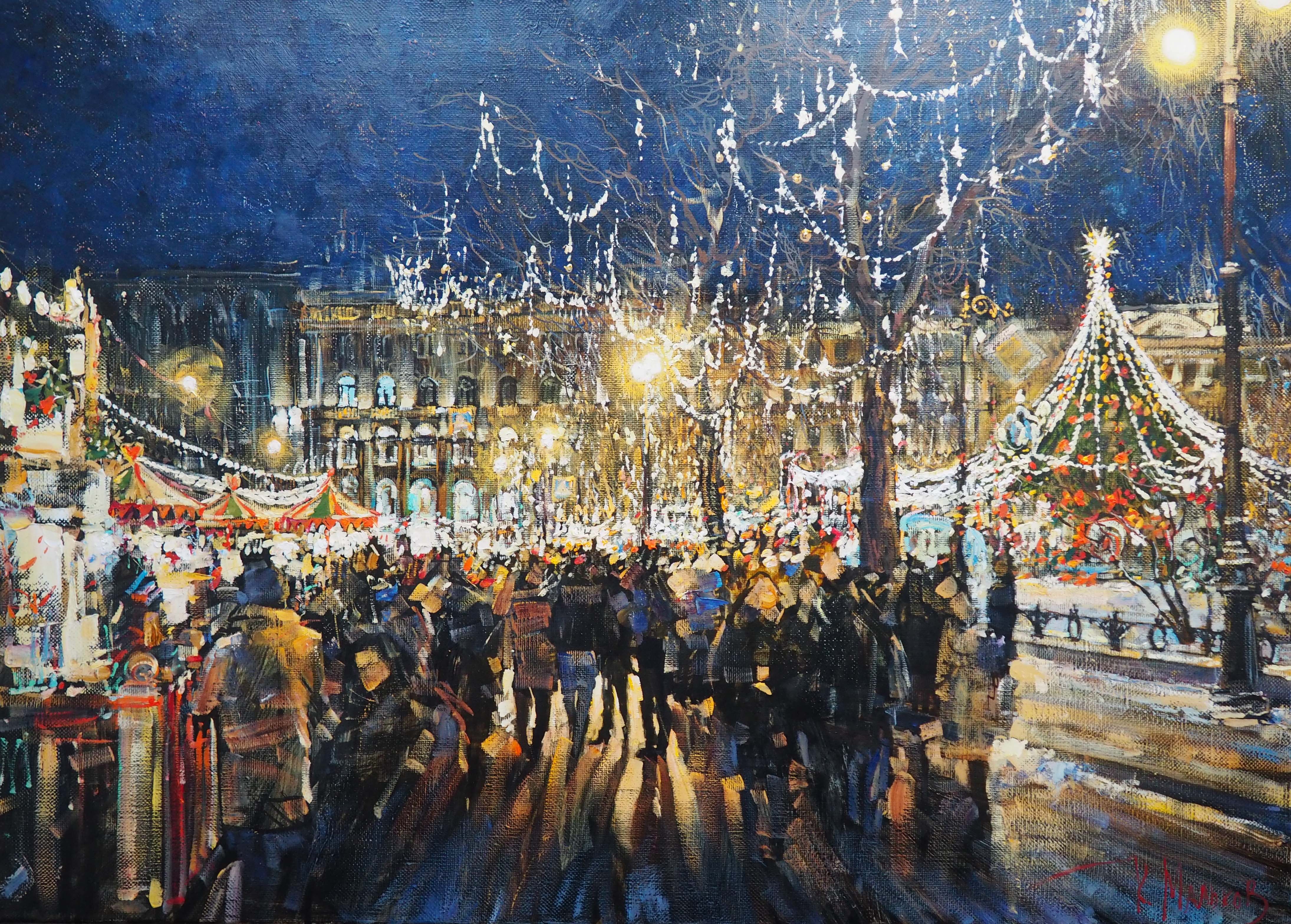 Festive Lights - 1, Kirill Malkov, Buy the painting Oil