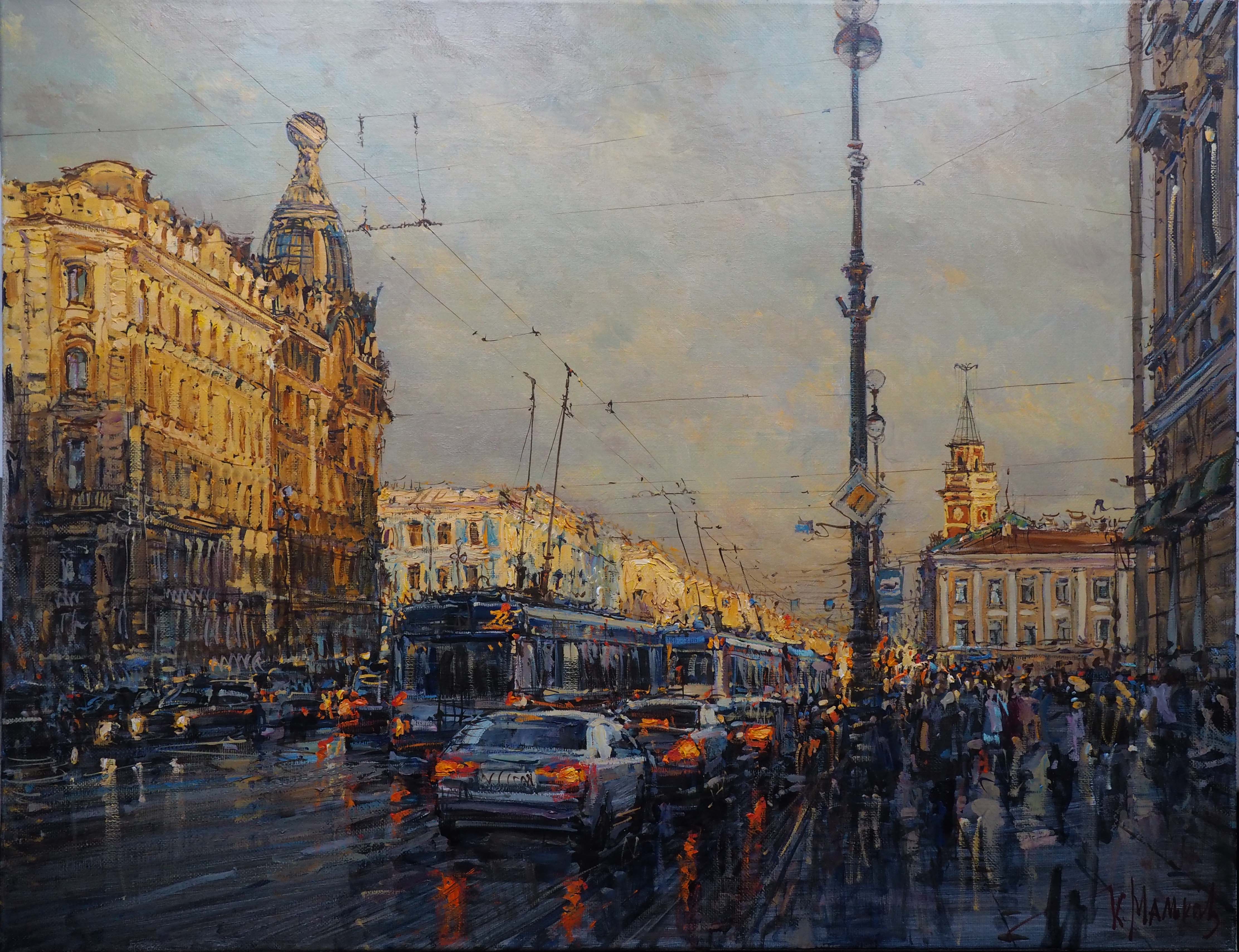 Nevsky Prospect - 1, Kirill Malkov, Buy the painting Oil
