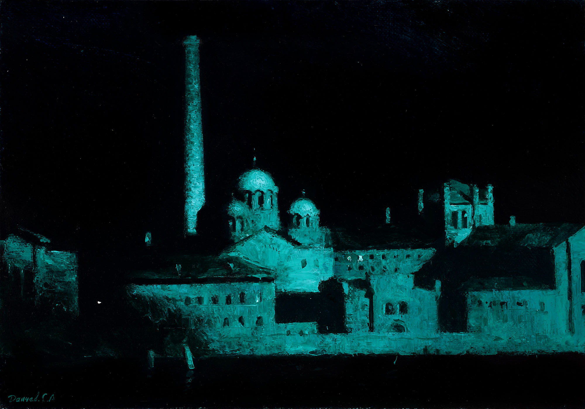 Moon Night. Crosses - 1, Sergey Danchev, Buy the painting Oil