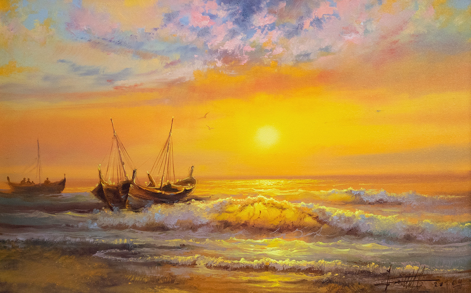 Colors of The Sea - 1, Dmitry Balakhonov, Buy the painting Oil