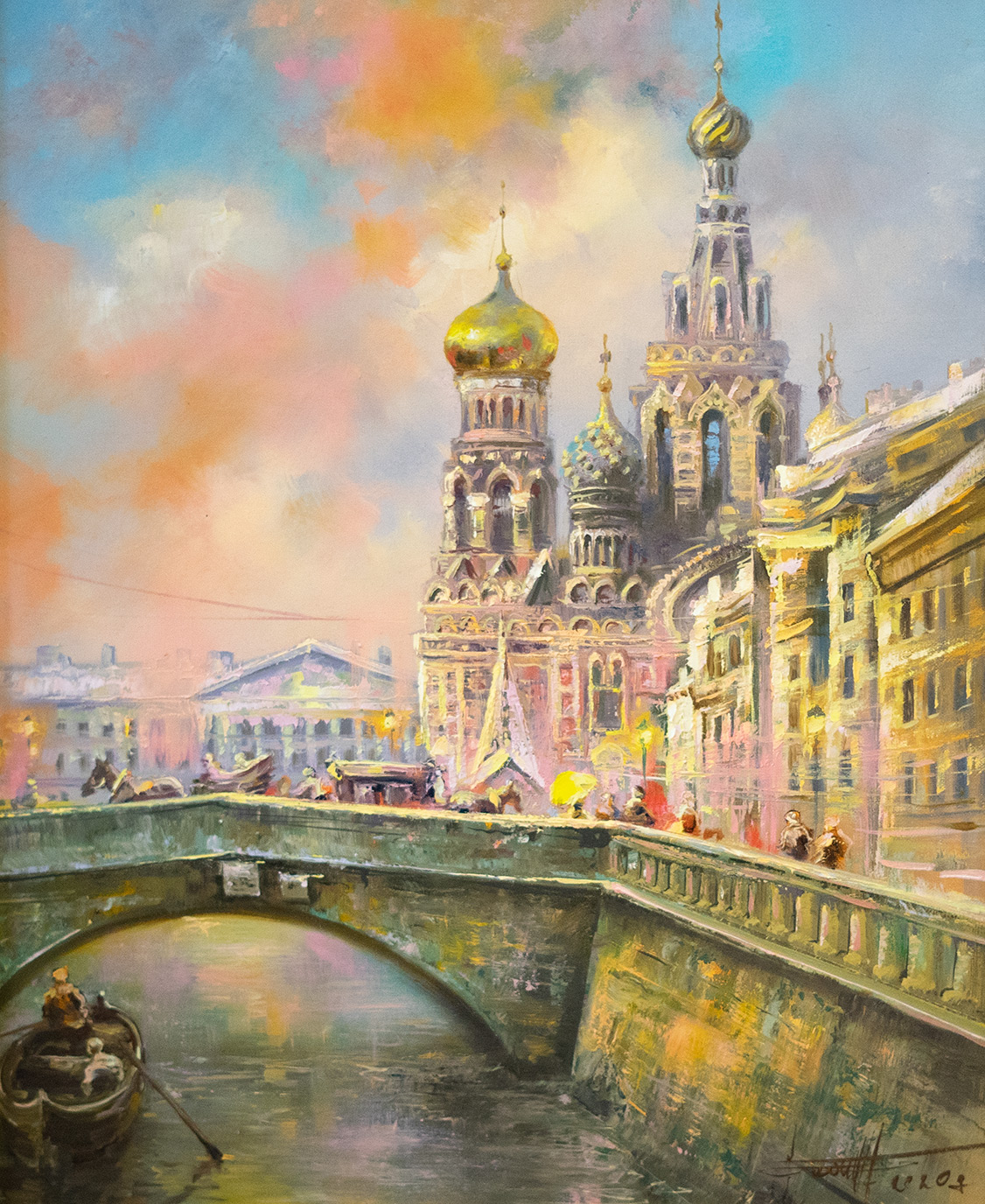 Temple On Blood - 1, Dmitry Balakhonov, Buy the painting Oil