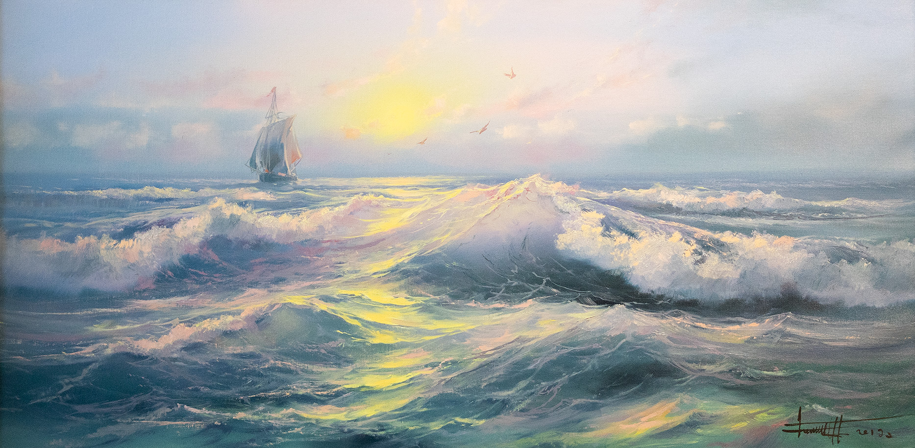 Sea Wave - 1, Dmitry Balakhonov, Buy the painting Oil