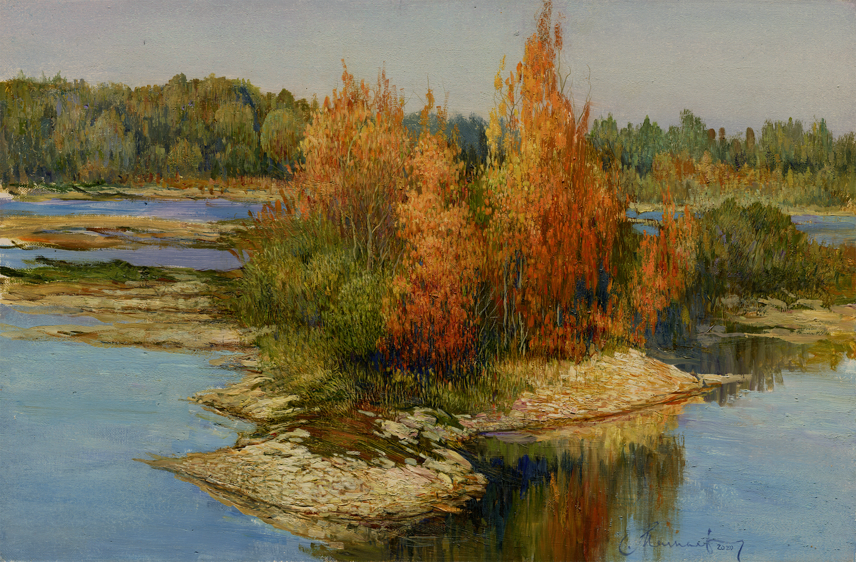 Autumn`s Present - 1, Andrey Mamaev, Buy the painting Oil