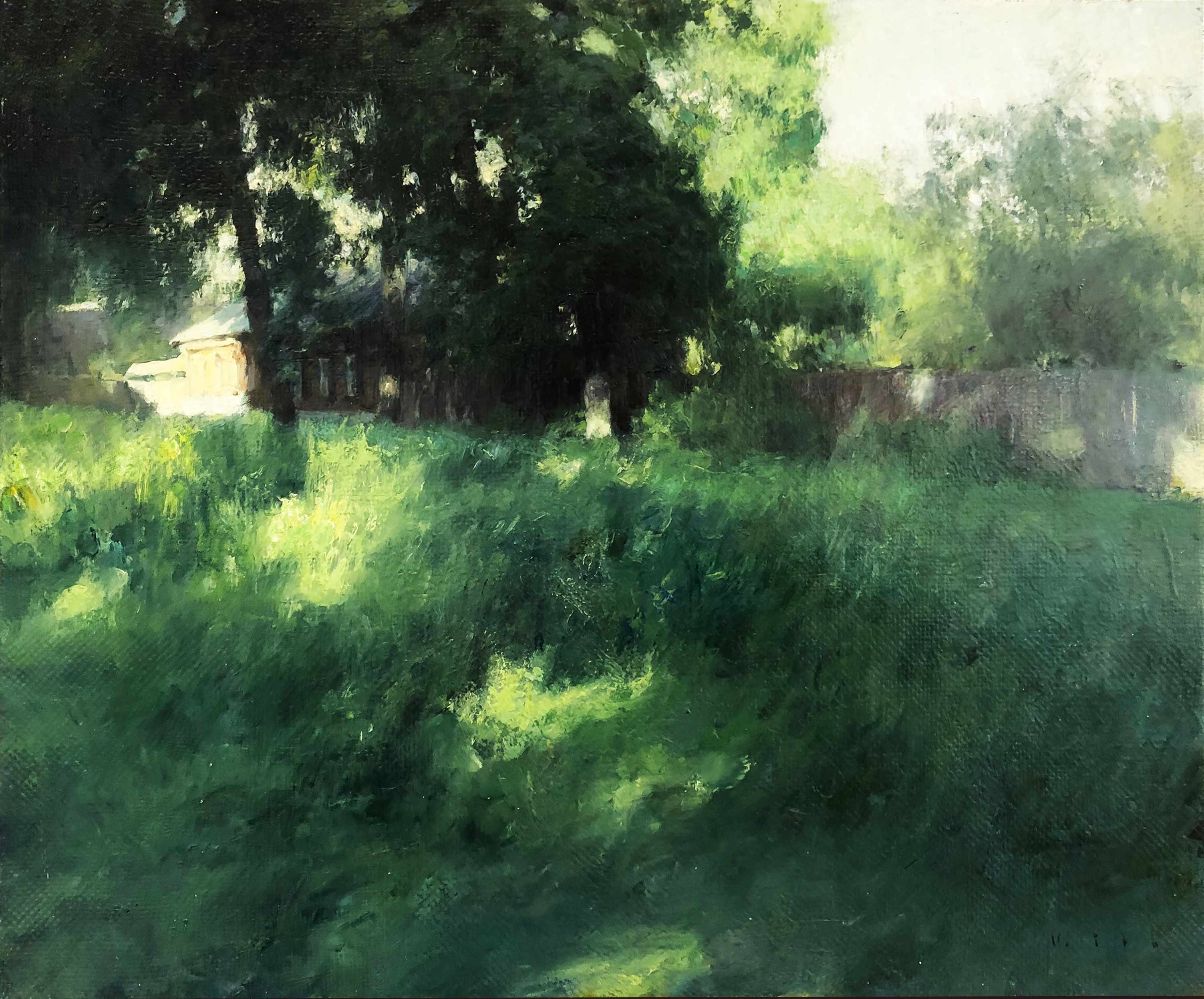 In the Shadows of the Trees - 1, Vladimir Kirillov, Buy the painting Oil