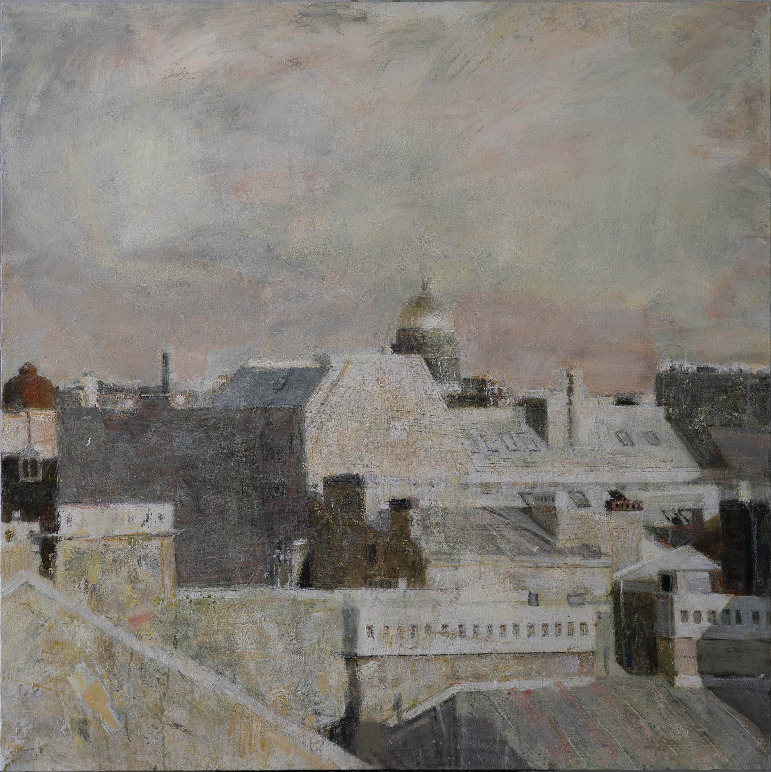Roofs - 1, Yuri Pervushin, Buy the painting Acrylic