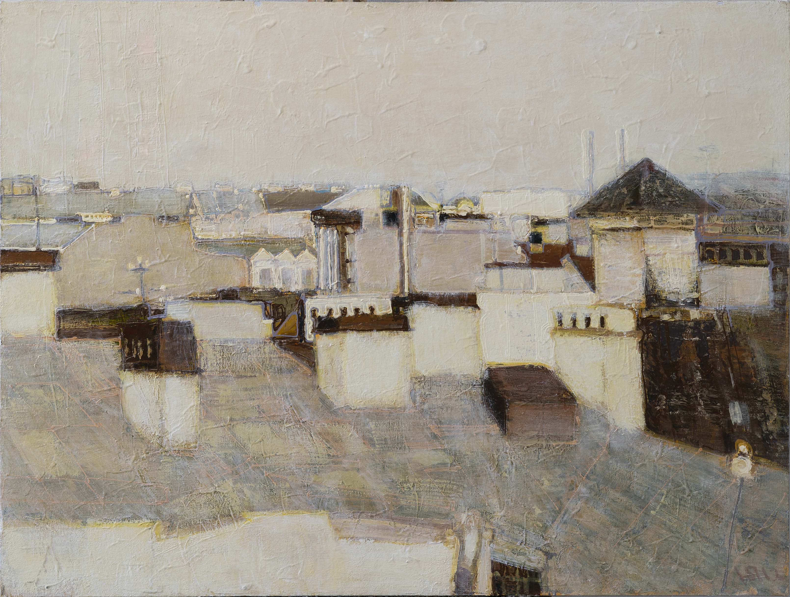 Roofs 227 - 1, Yuri Pervushin, Buy the painting Acrylic