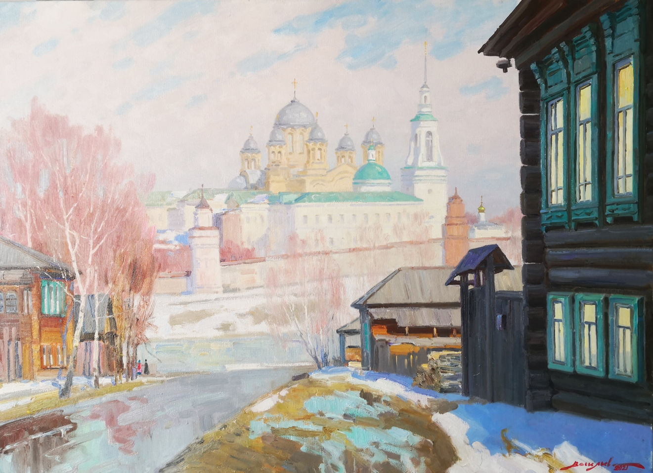 Spring in Verkhoturye - 1, Dmitry Vasiliev, Buy the painting Oil