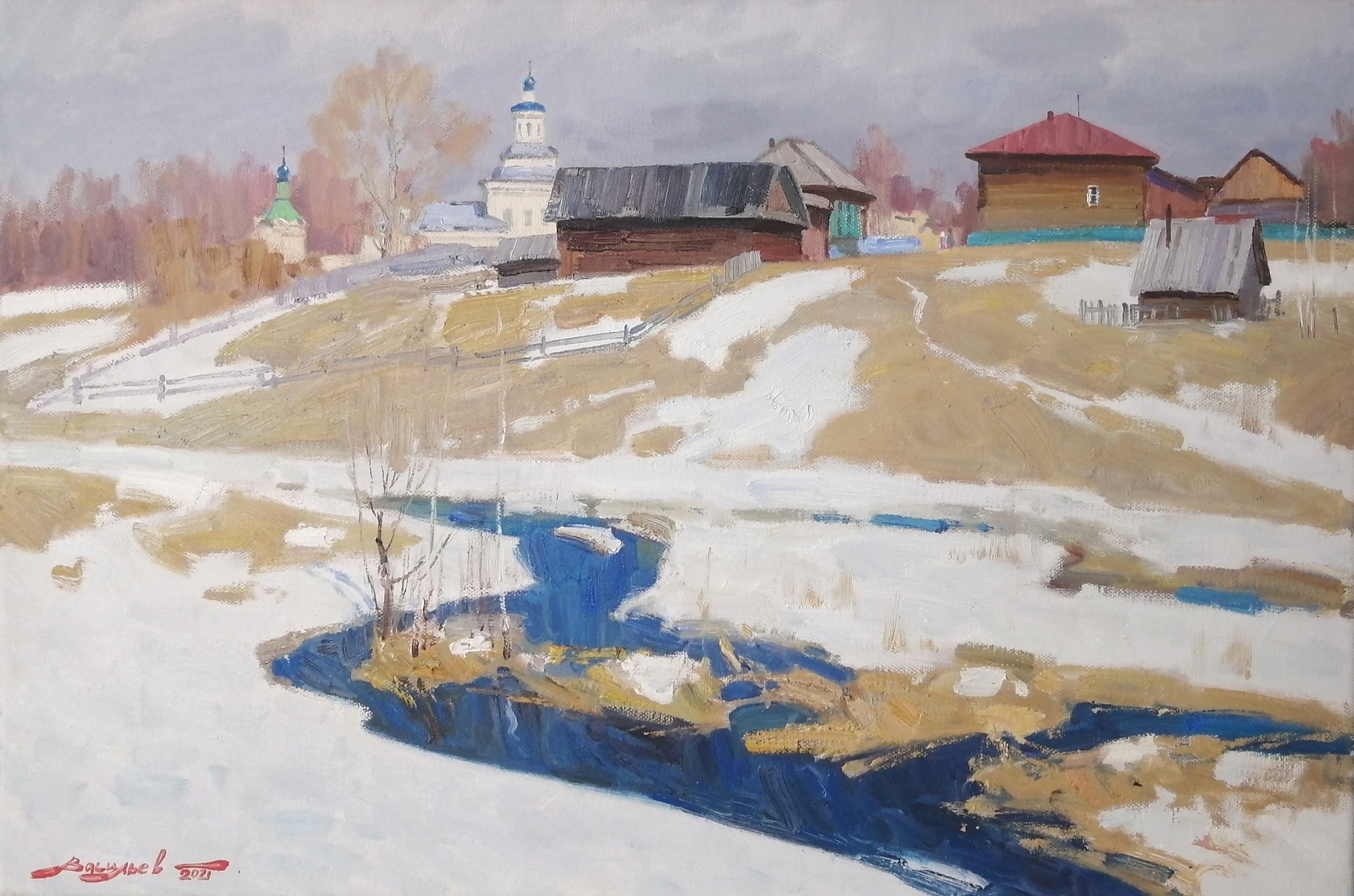 Spring Came - 1, Dmitry Vasiliev, Buy the painting Oil