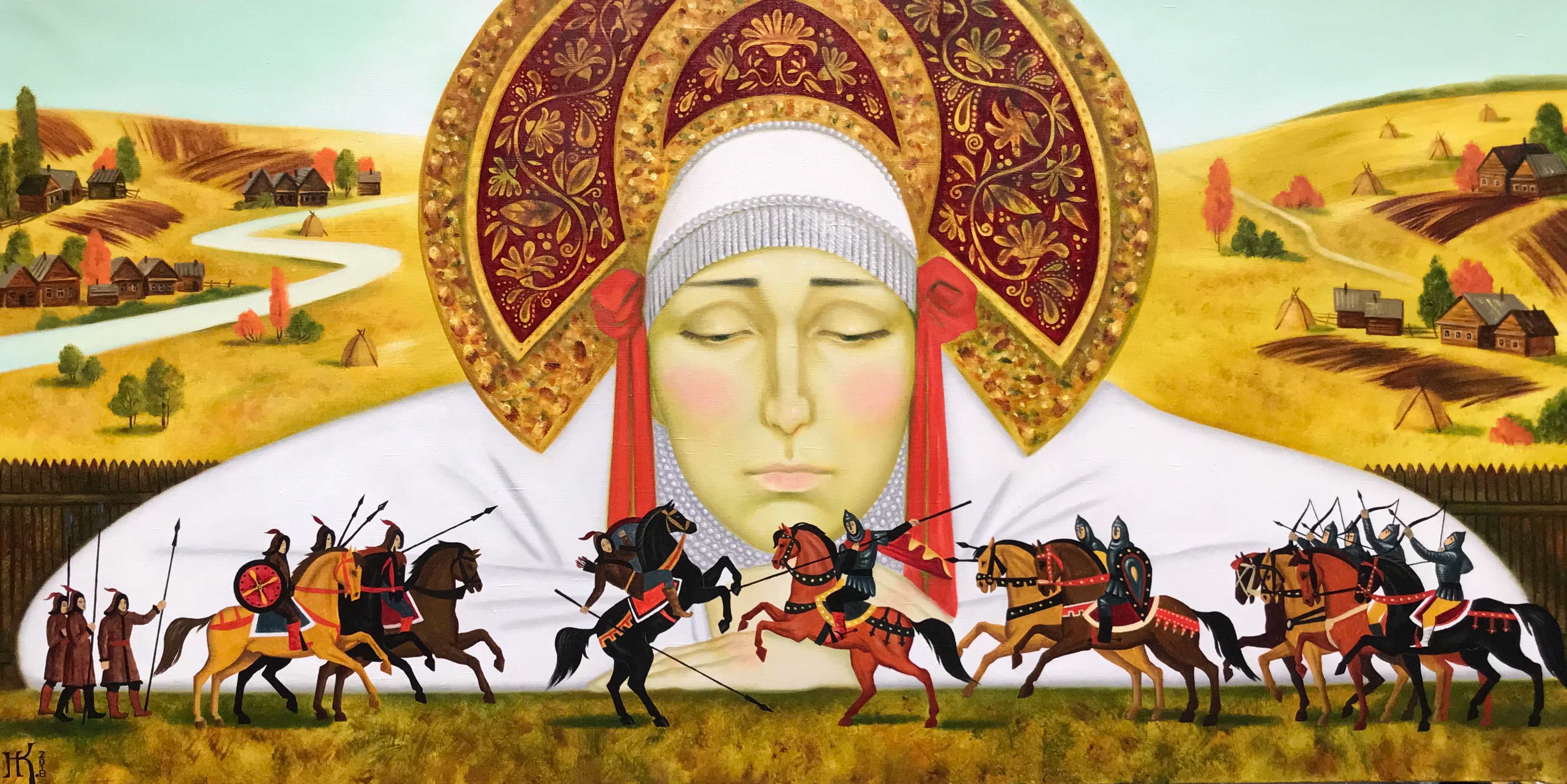 Ancient Russia - 1, Natalya Klimova, Buy the painting Oil