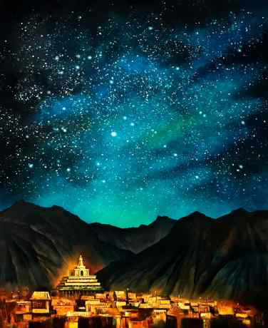 Stars Under Tibet 