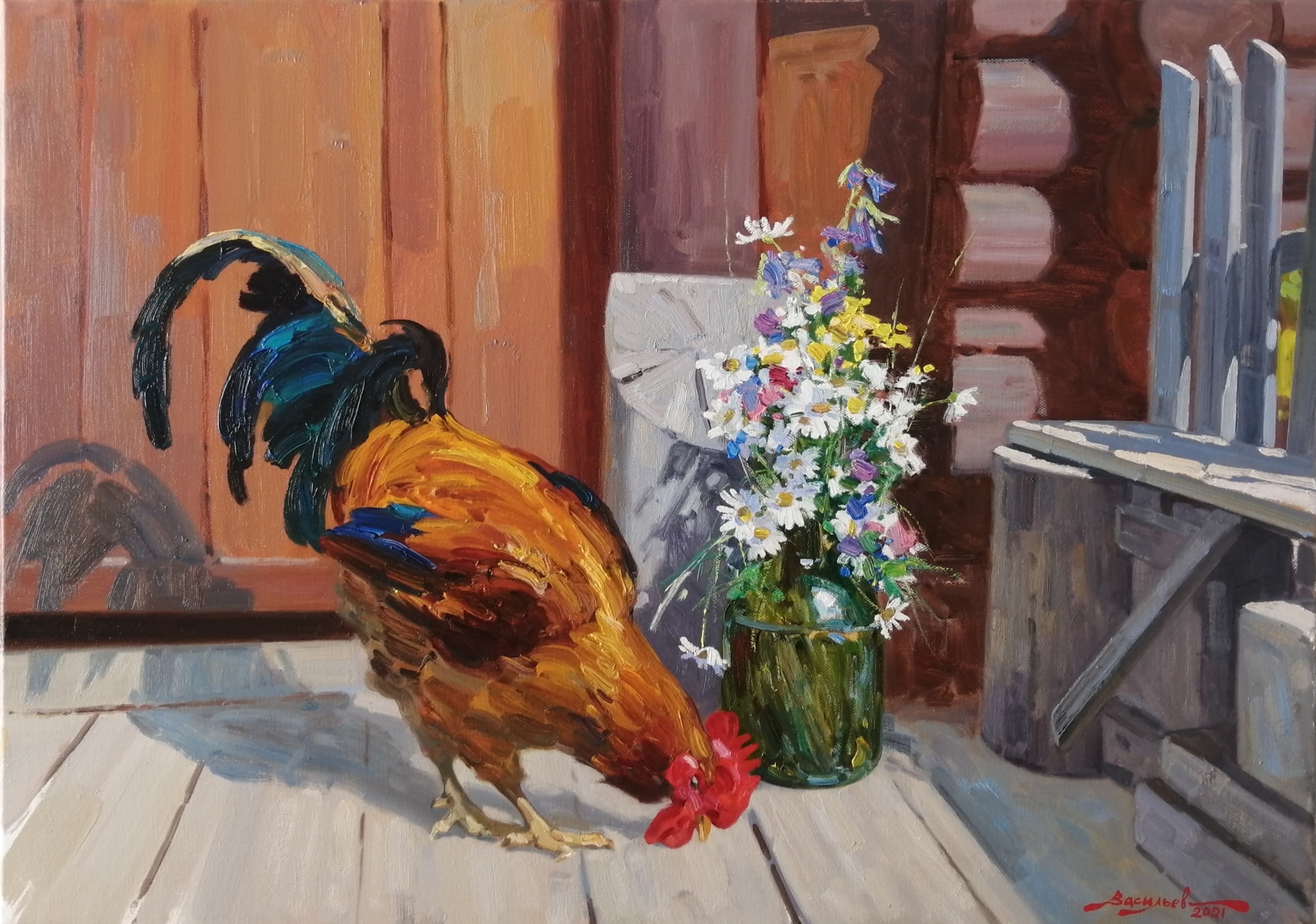 By the Grain - 1, Dmitry Vasiliev, Buy the painting Oil