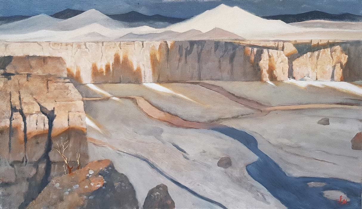 Secret of Gansu Desert - 1, Anton Melentyev, Buy the painting Oil