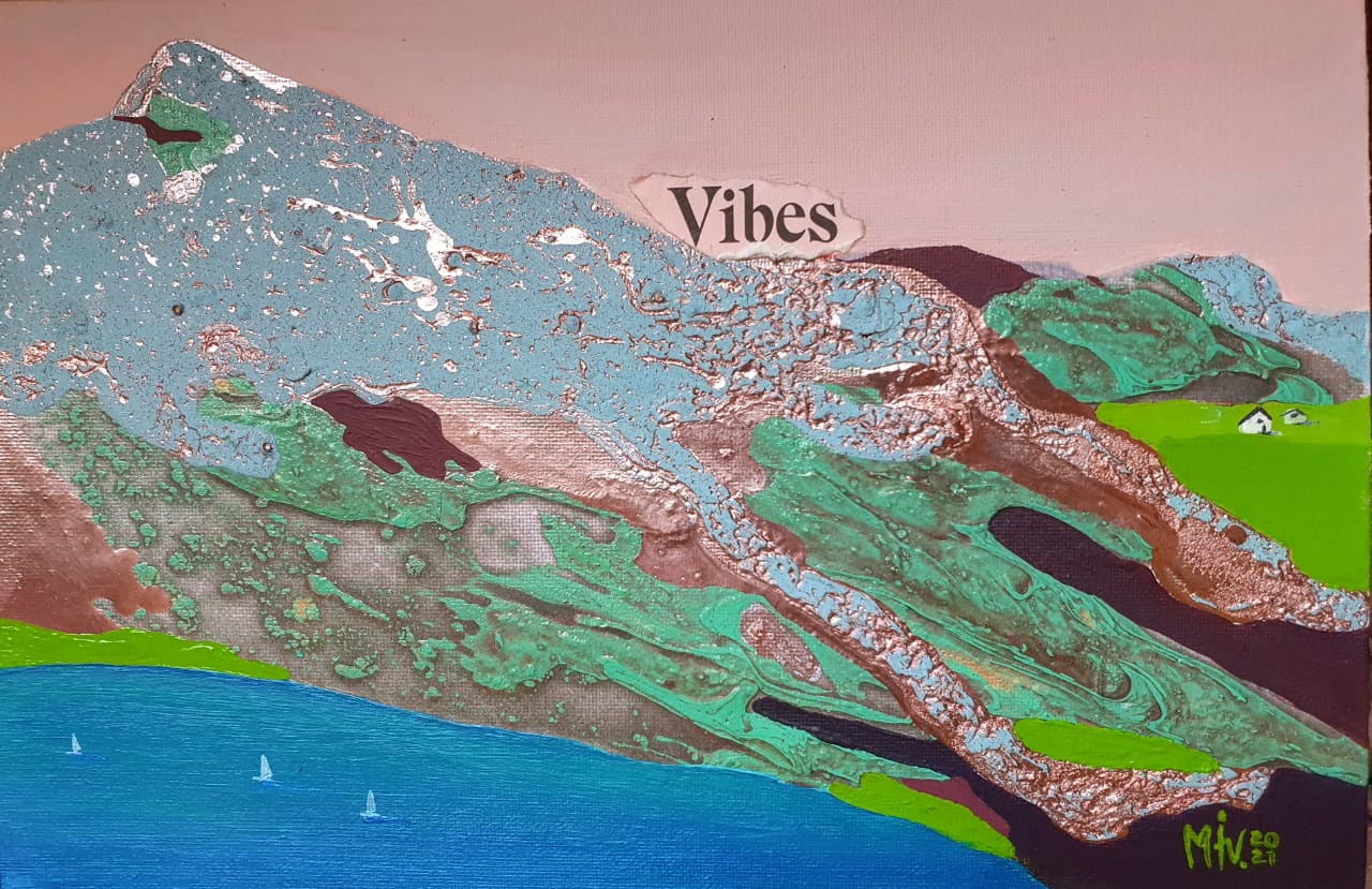 Vibes - 1, Masha Eve, Buy the painting Author's technique