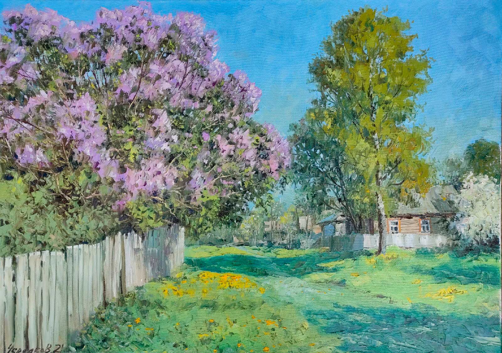 Bright May - 1, Vyacheslav Cherdakov, Buy the painting Oil