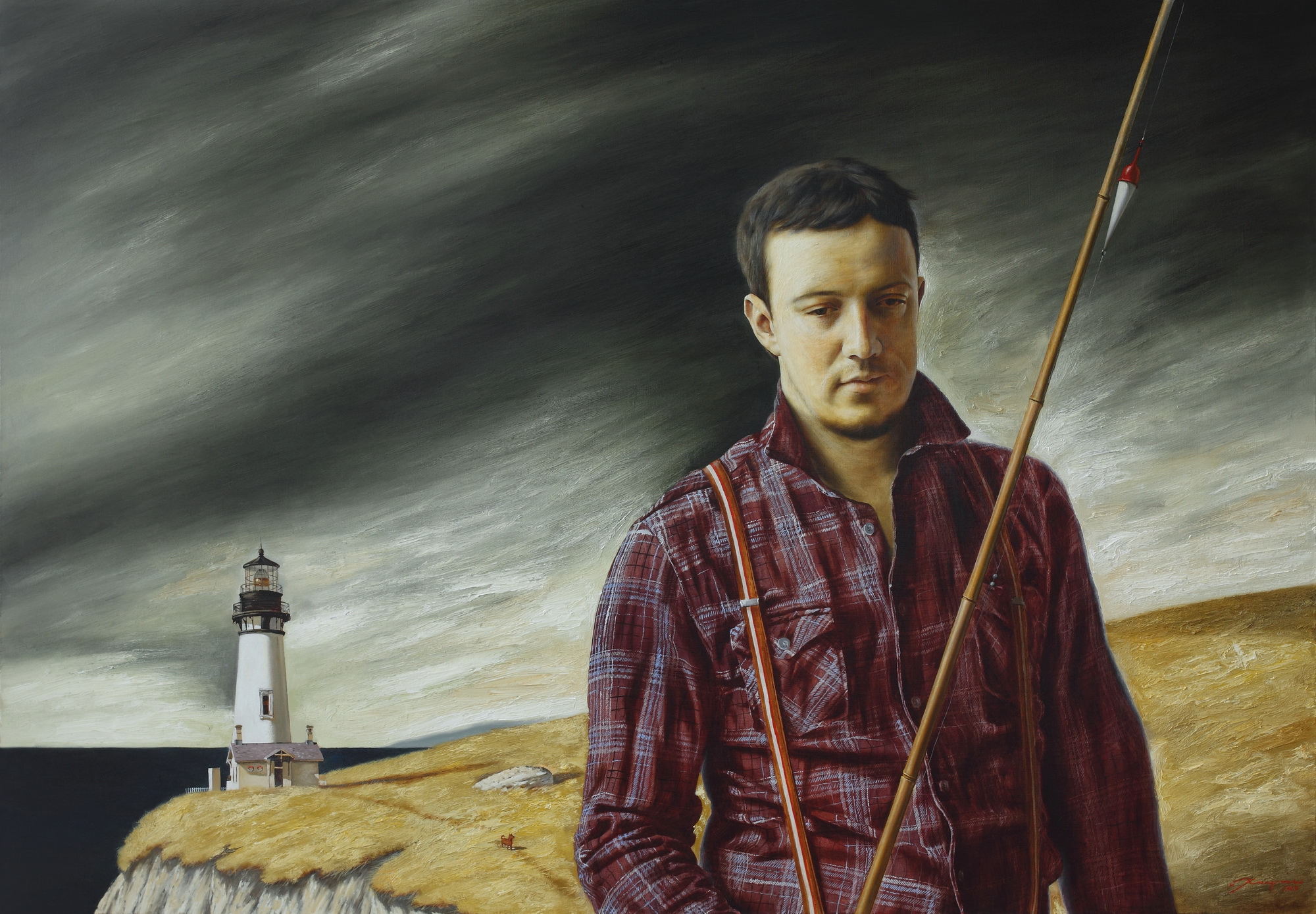 Fisherman - 1, Ilya Khokhrin, Buy the painting Oil