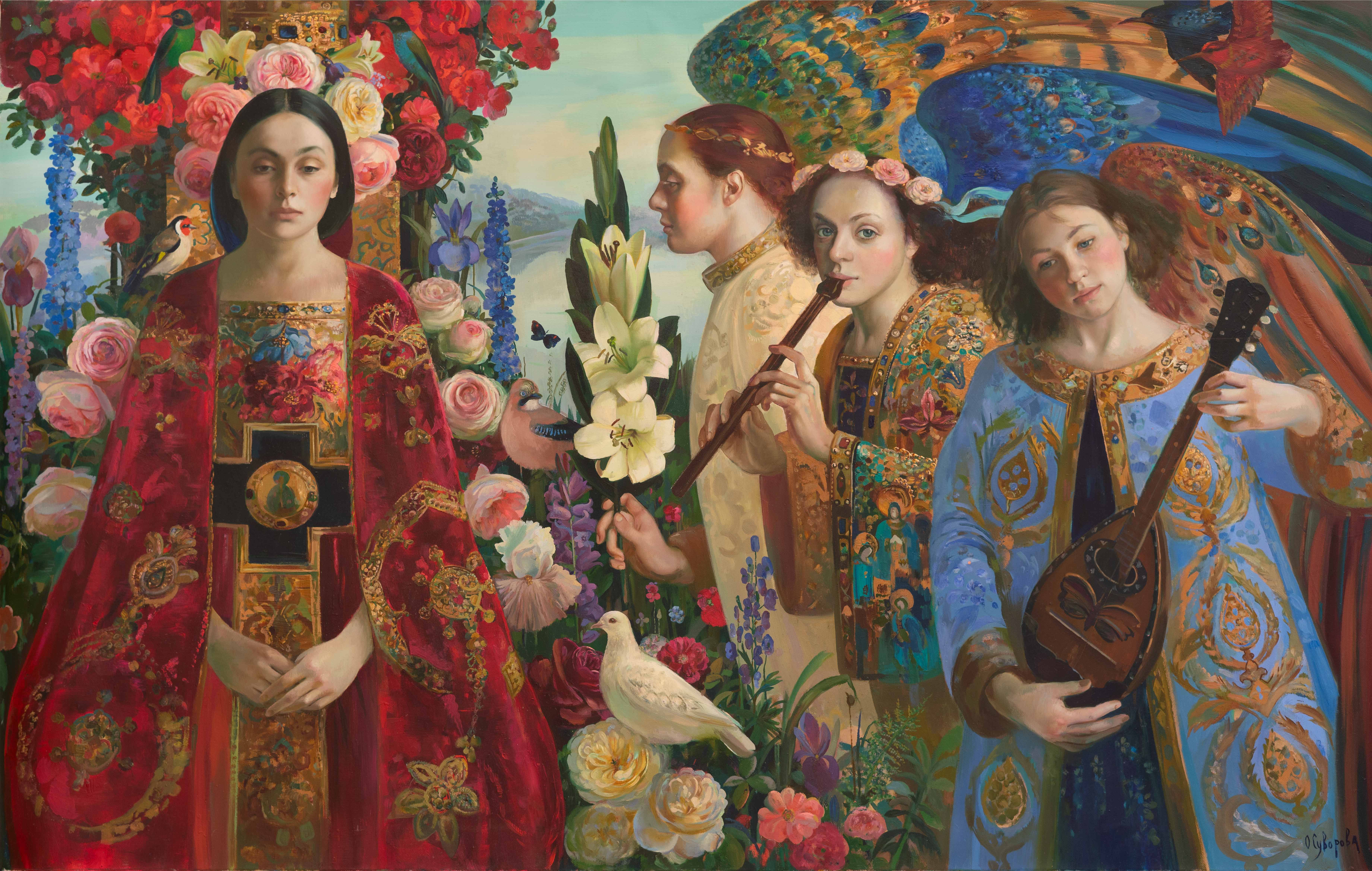 Annunciation - 1, Olga Suvorova, Buy the painting Oil