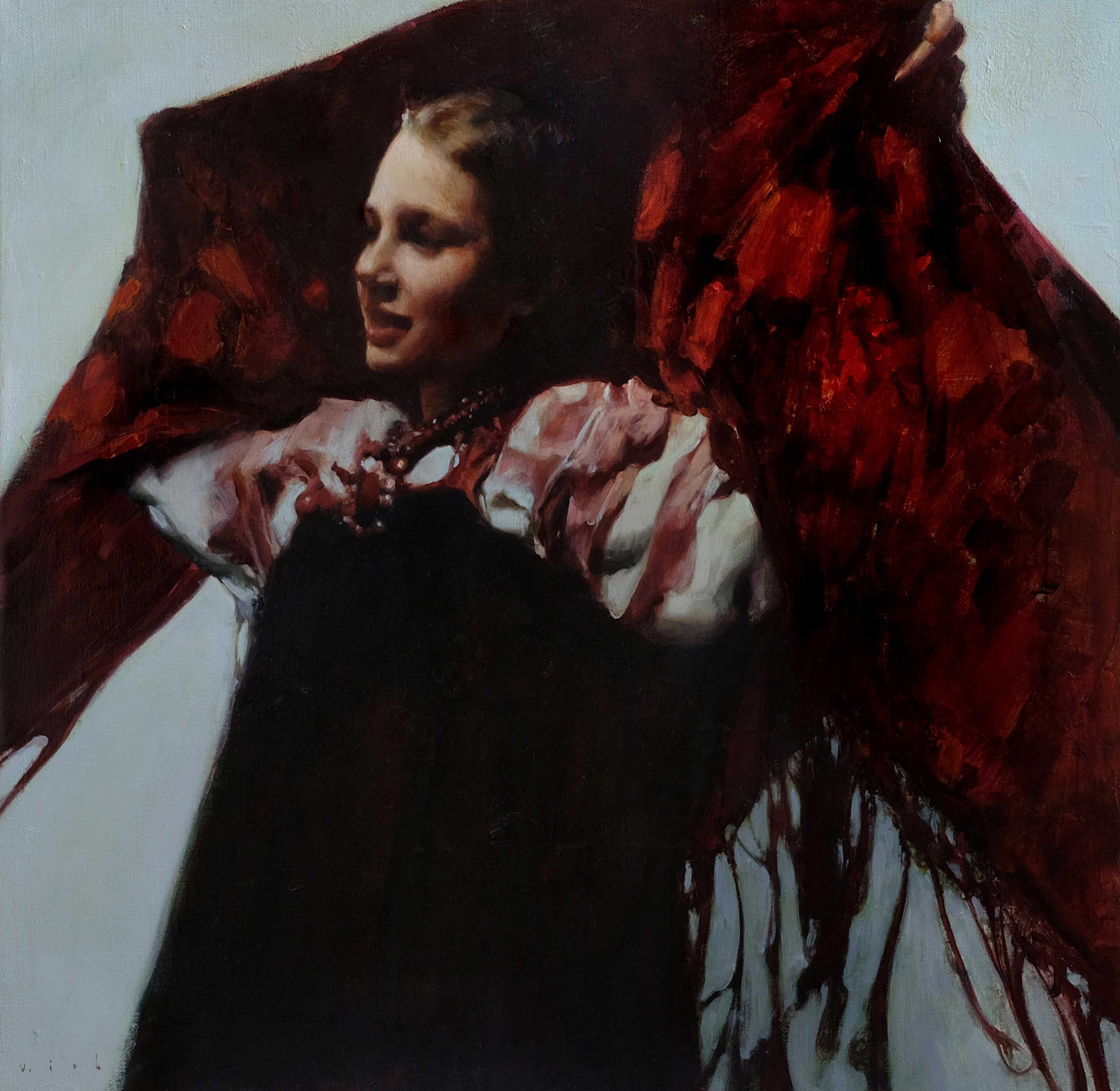 Girl - 1, Vladimir Kirillov, Buy the painting Oil