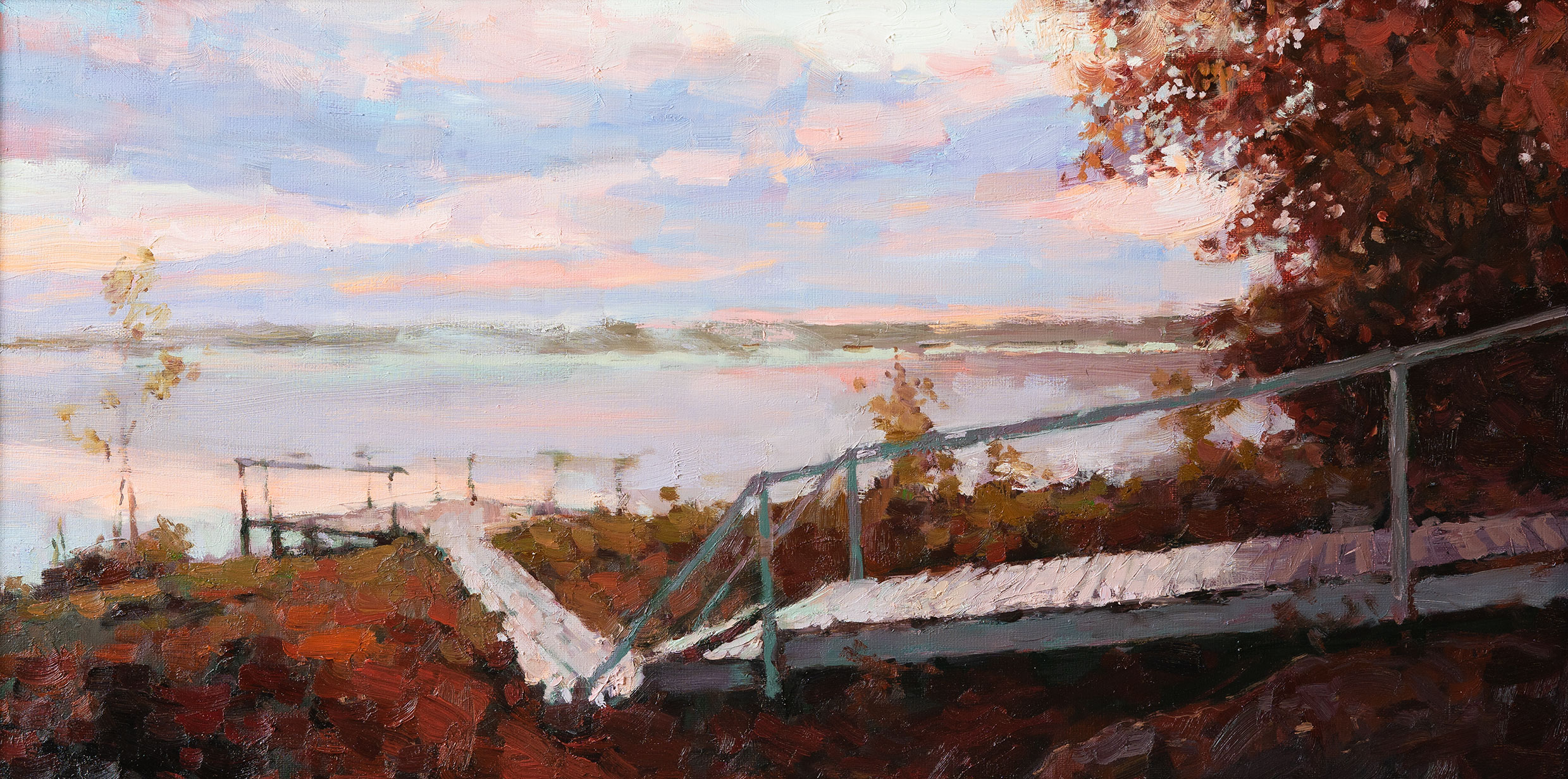 The Bridges on the Banks of Shartash - 1, Sergei Prokhorov, Buy the painting Oil